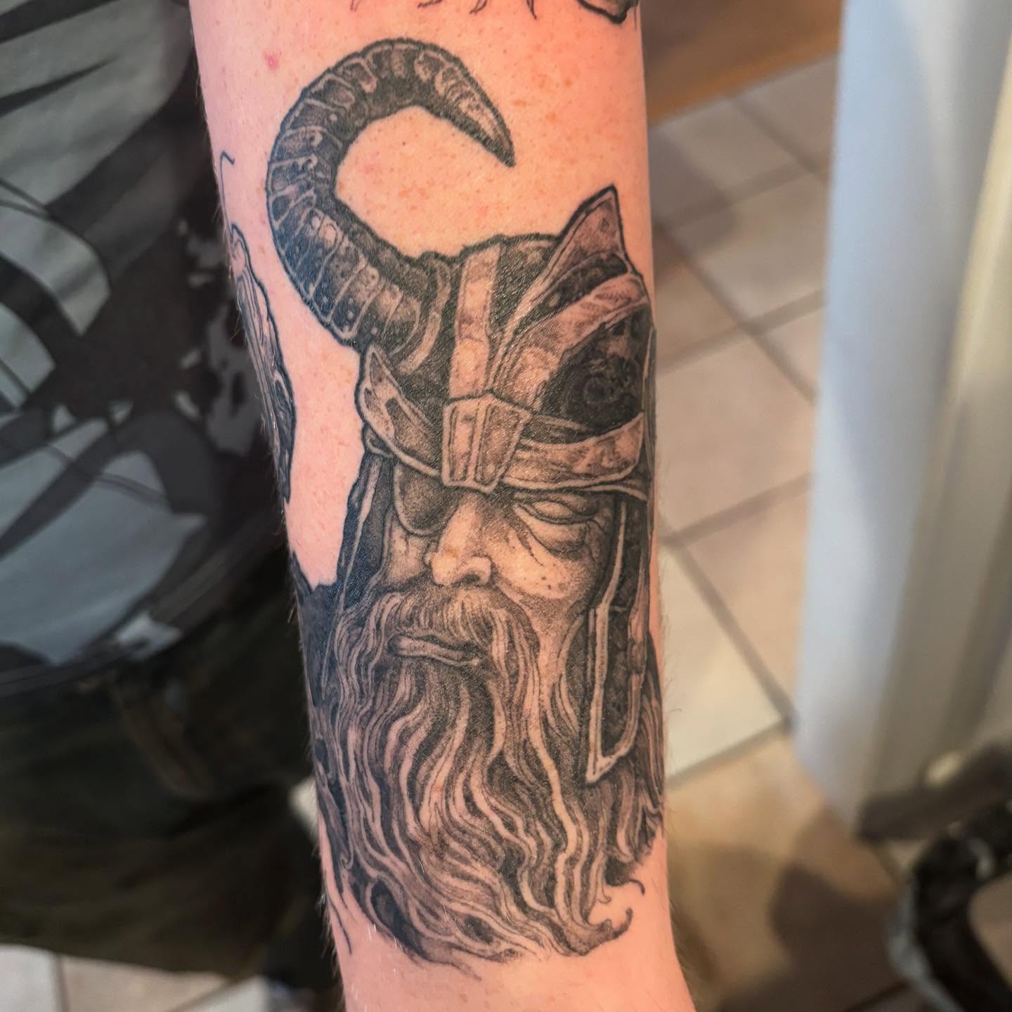 Tattoo by @kevinberubetattooer — black_and_grey, realism