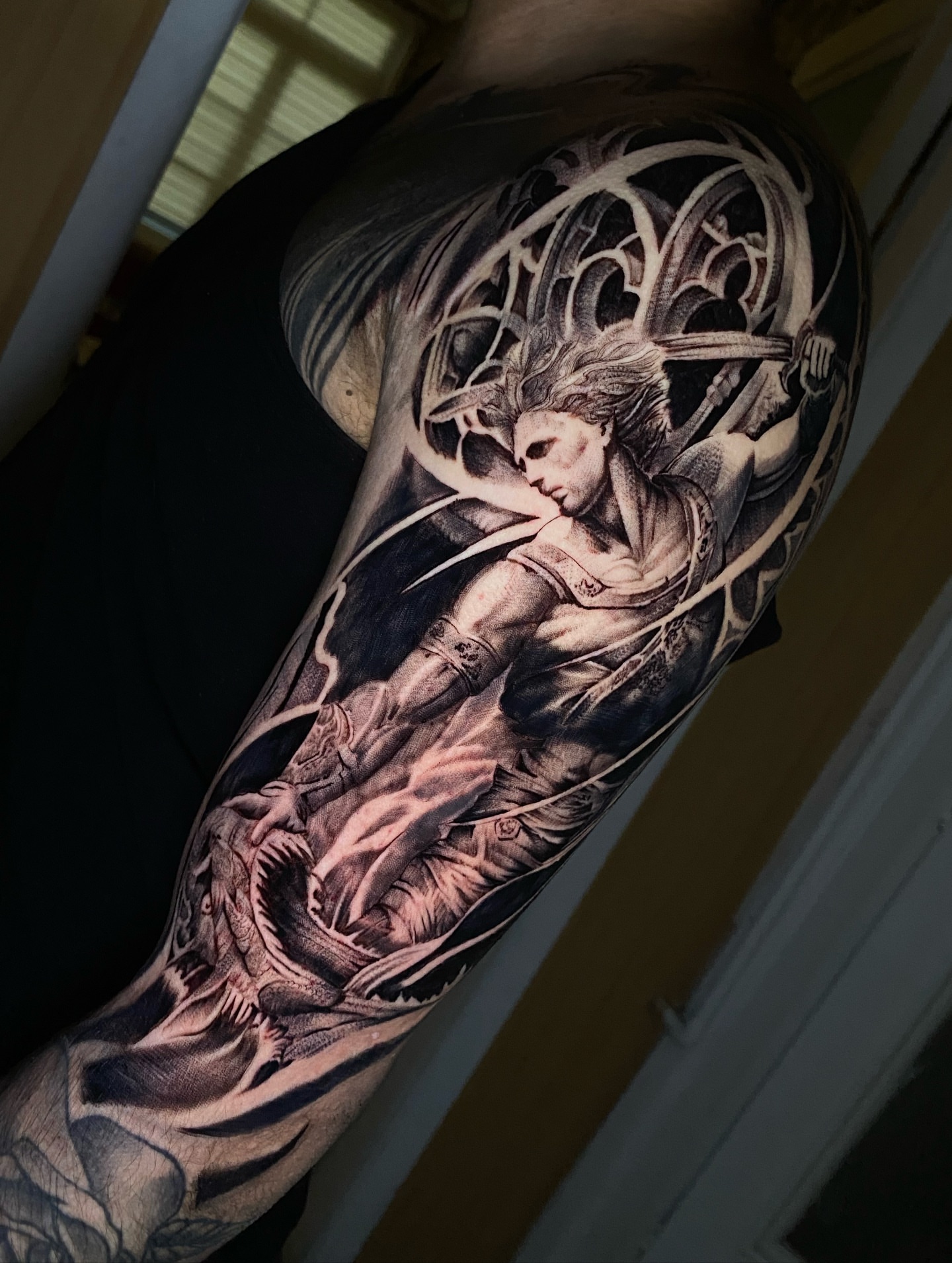 Tattoo by @yin.ttt — black_and_grey, realism