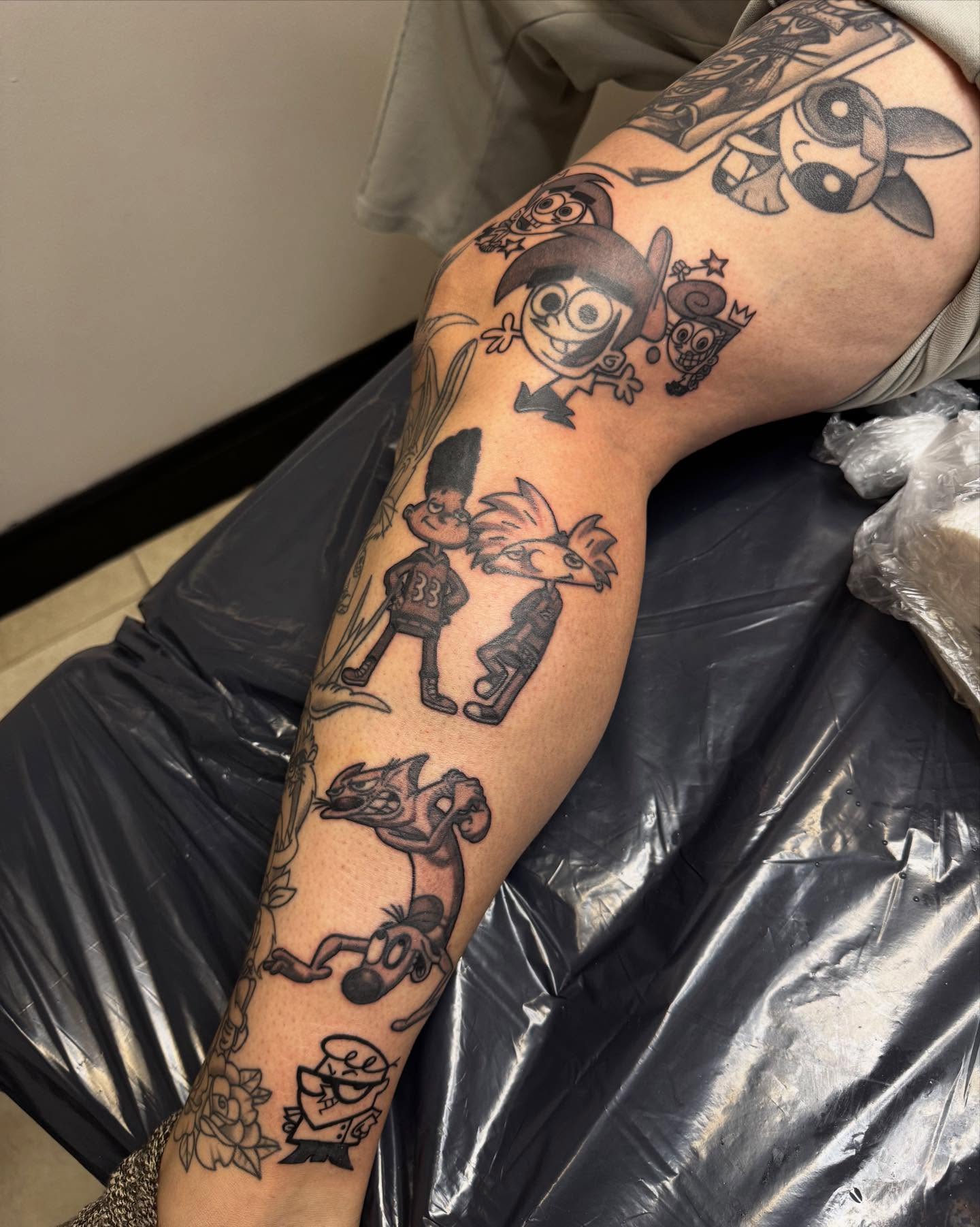 Tattoo by @tattoozby_jayb — black_and_grey