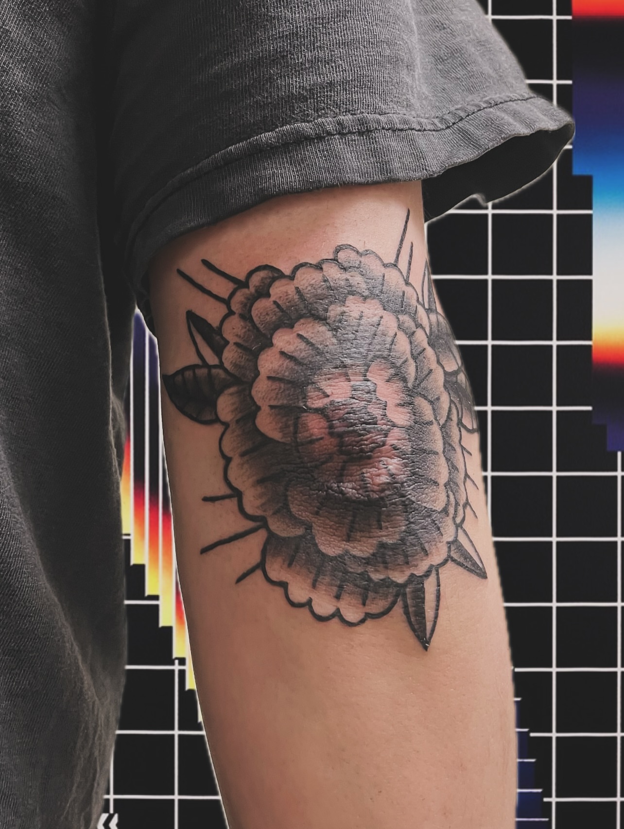Tattoo by @walrus_milk — black_and_grey
