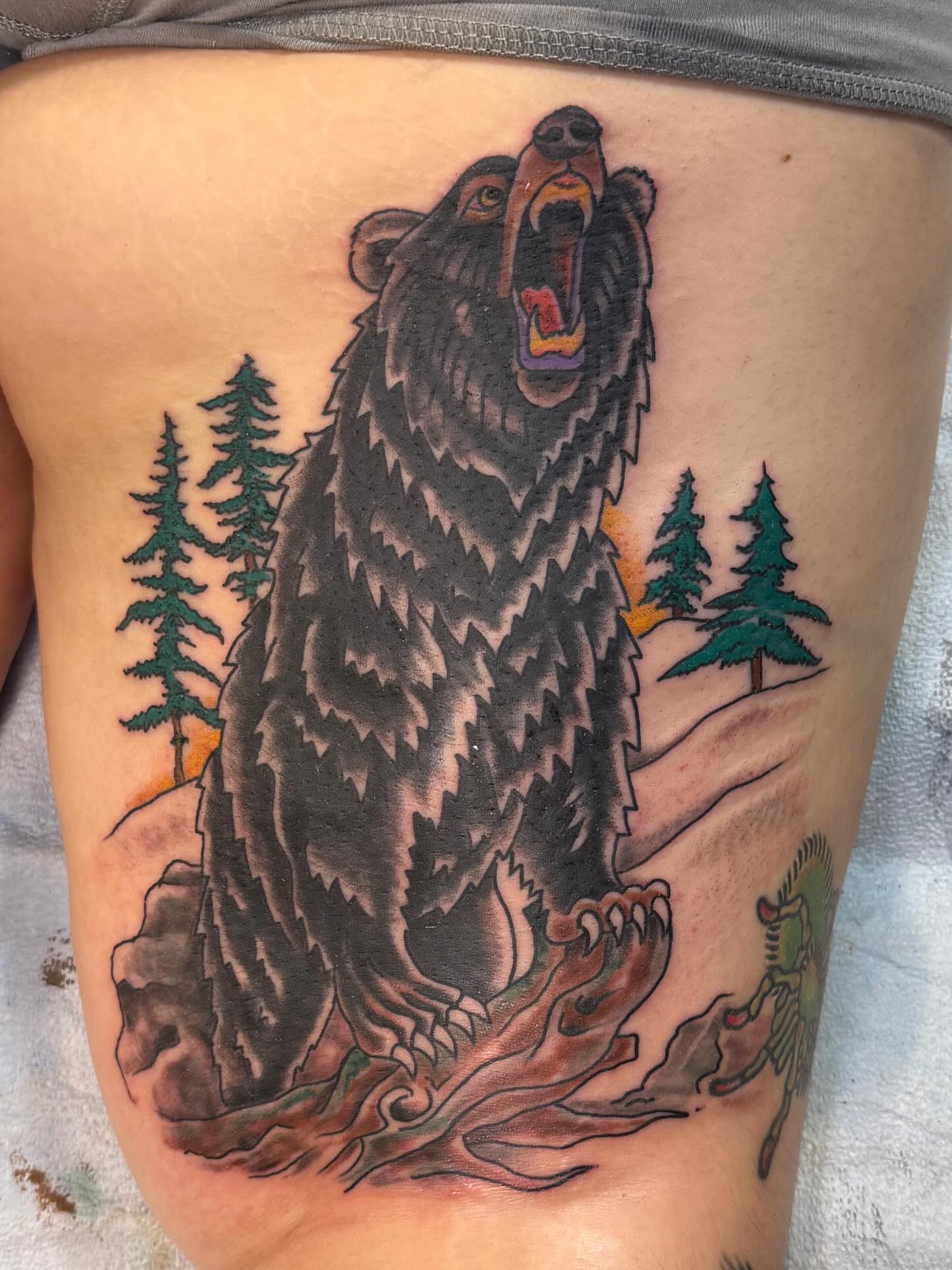 Tattoo by @trey_mann_tattooer — american_traditional, realism
