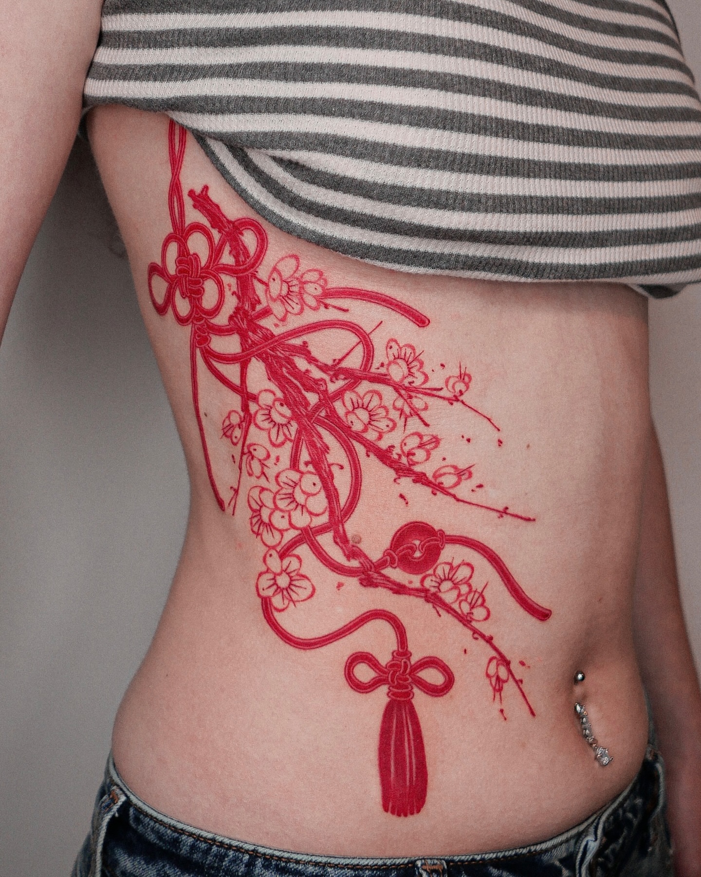Tattoo by @nuga_ttt — japanese_irezumi, dotwork