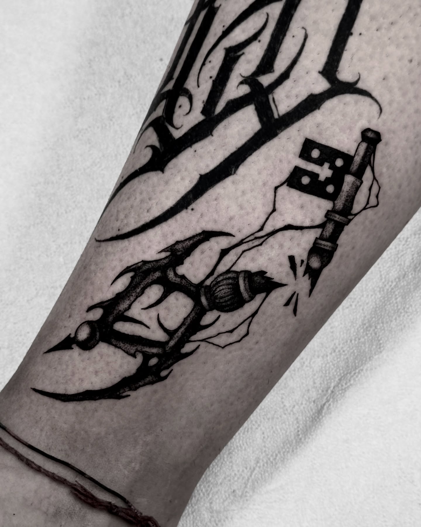 Tattoo by Bryan Black, Naples