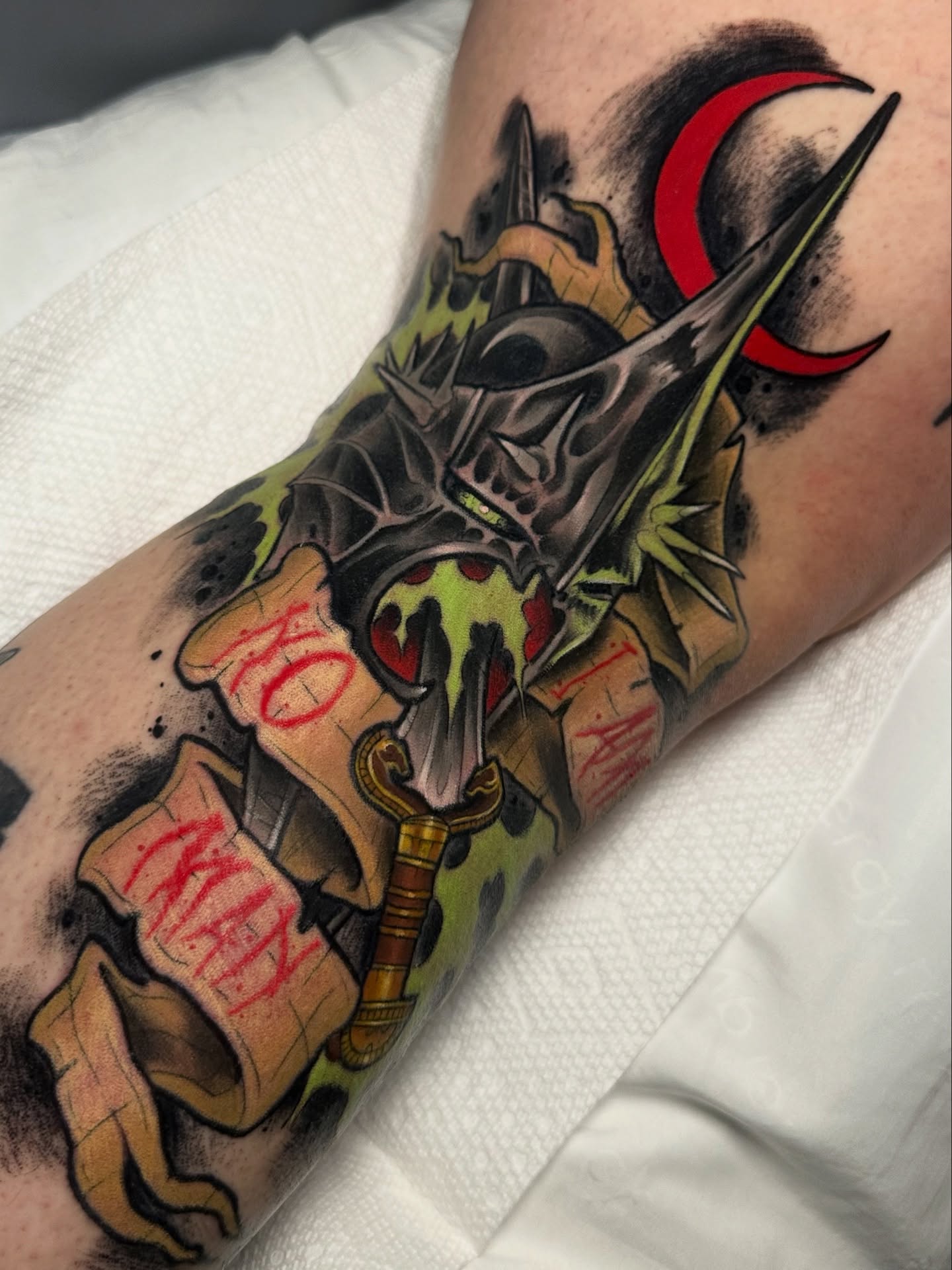 Demon skull dark realism tattoo on the forearm by 𝐀𝐮𝐬𝐭𝐢𝐧 𝐌𝐨𝐫𝐫𝐢𝐬𝐨𝐧 𝐓𝐚𝐭𝐭𝐨𝐨𝐬