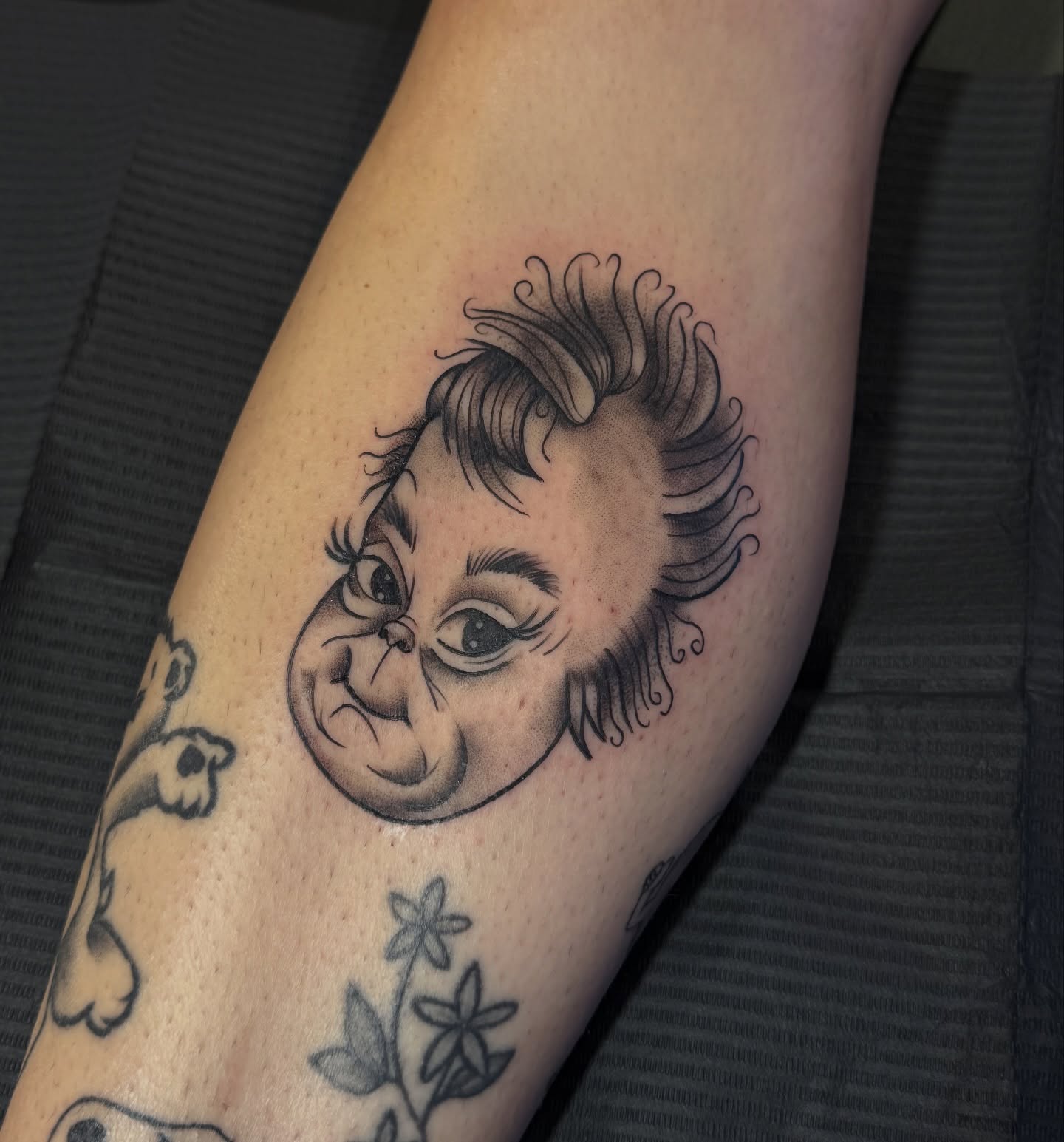 Tattoo by @josselynraetattoo — black_and_grey