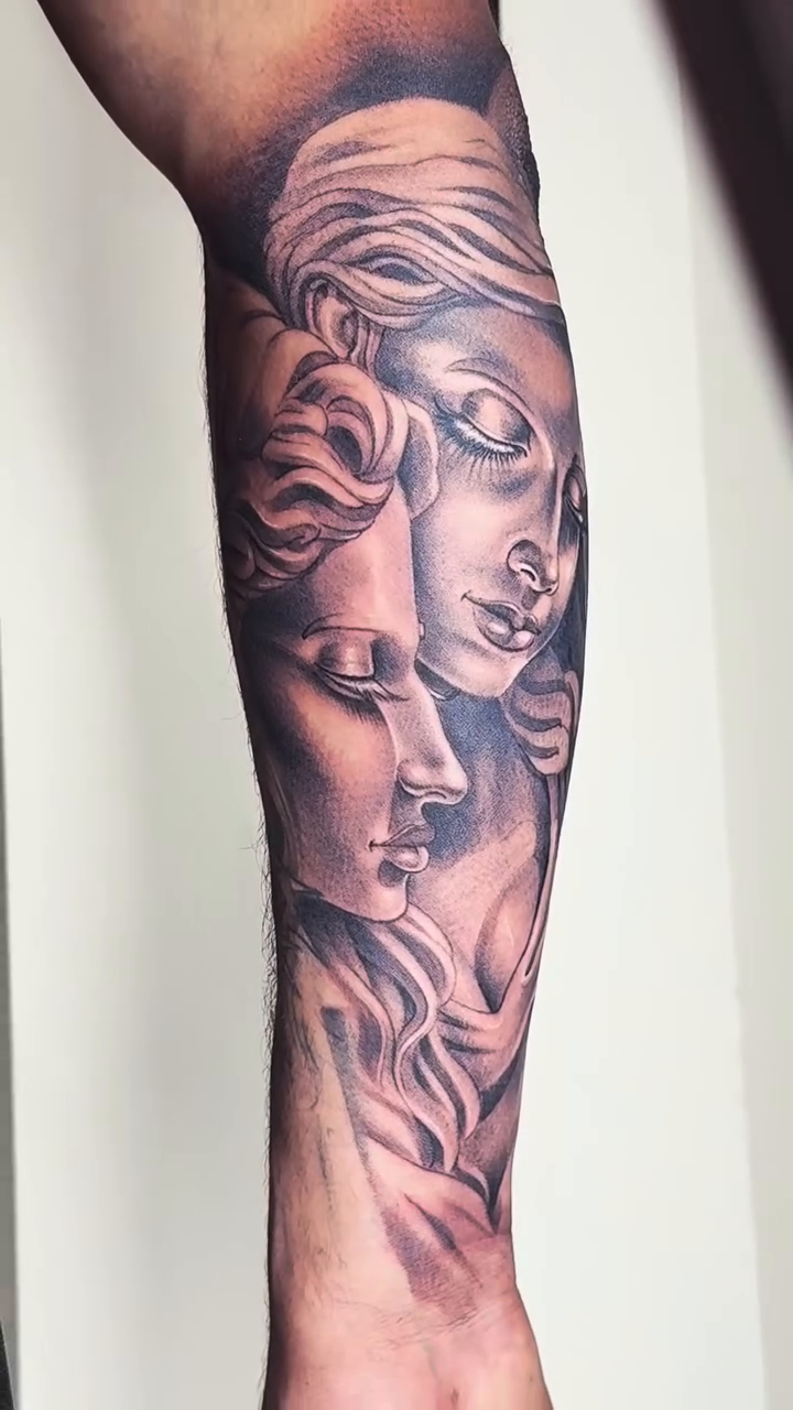Tattoo by @ragingmaddie — realism, black_and_grey