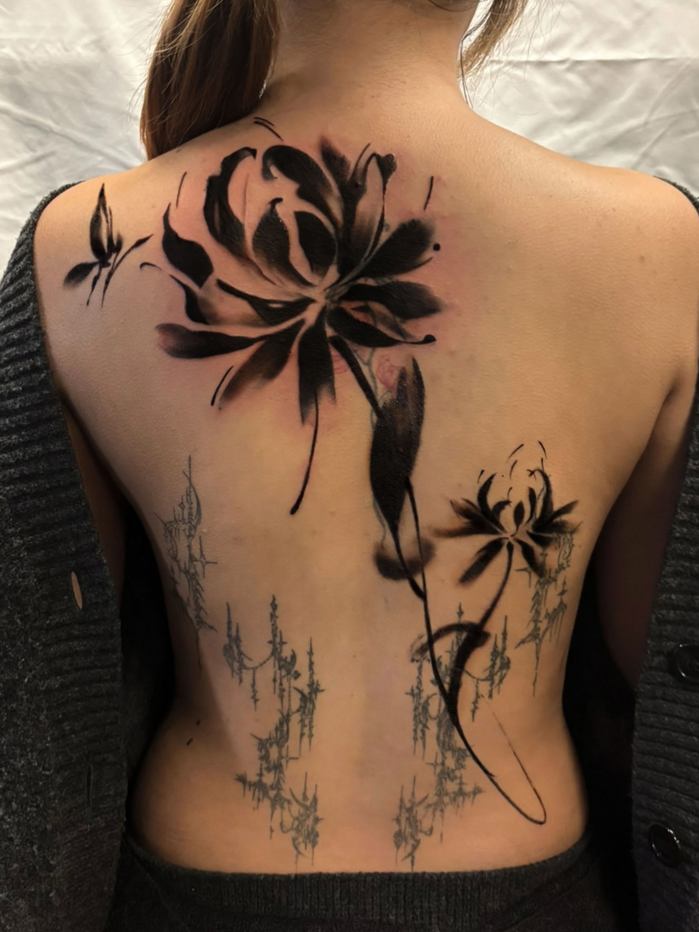 Tattoo by @seoulful_inc — black_and_grey