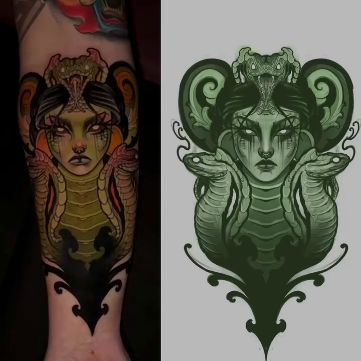 Tattoo by @chance_tattoos — neo_traditional, realism