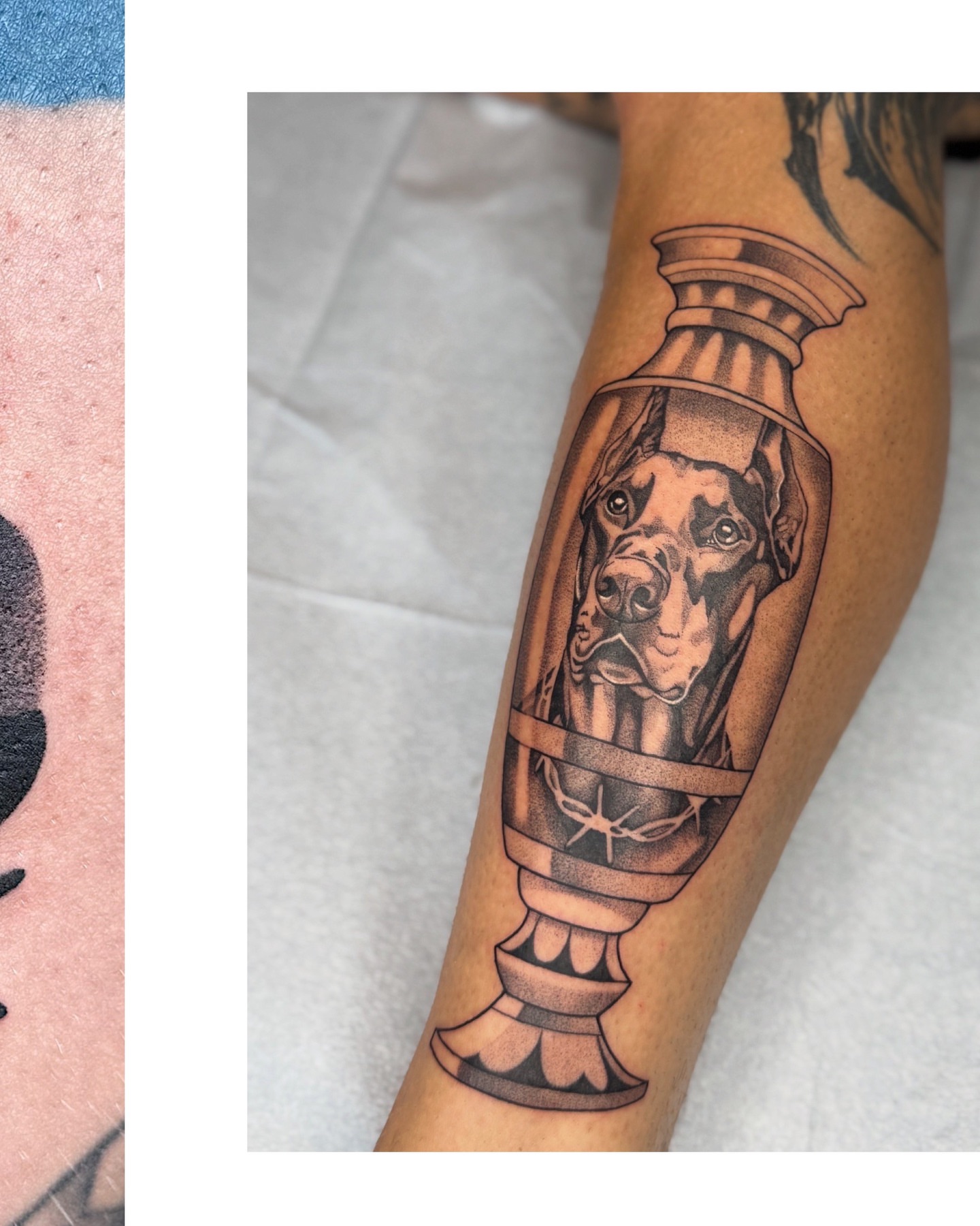 Tattoo by @julesrose.tattoos — realism, black_and_grey