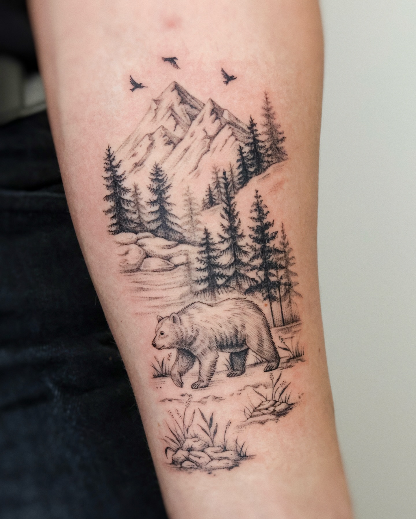 Tattoo by @yulight_tattoo — black_and_grey, realism