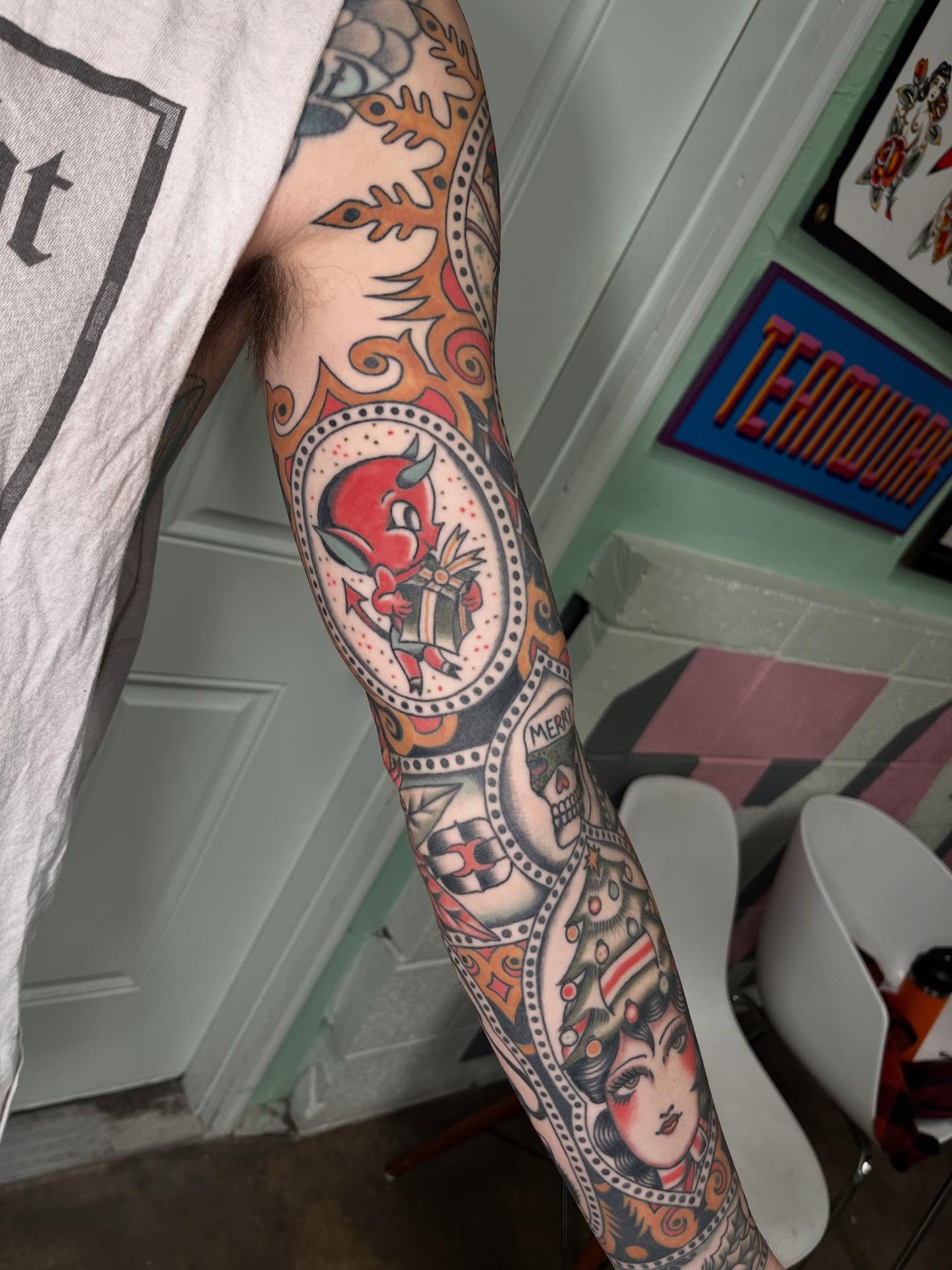 Tattoo by @mustyrattats โ american_traditional