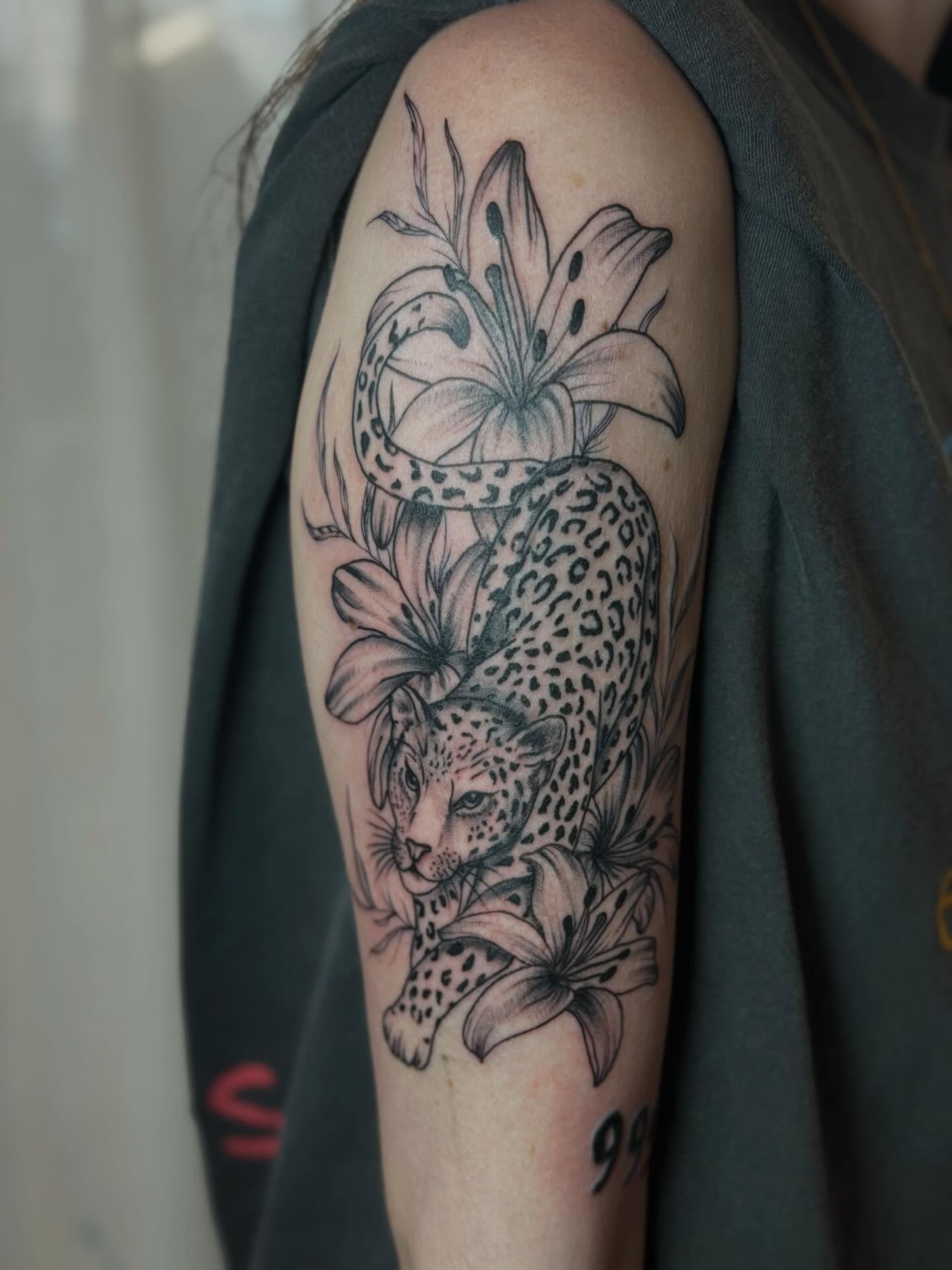 Tattoo by @islestattoos — black_and_grey, realism