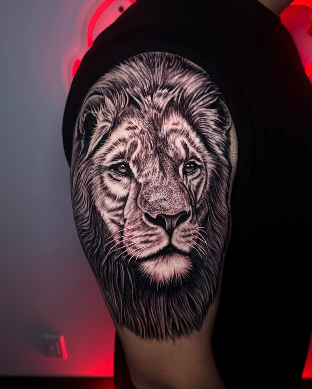 Tattoo by @sadtatts — realism, black_and_grey