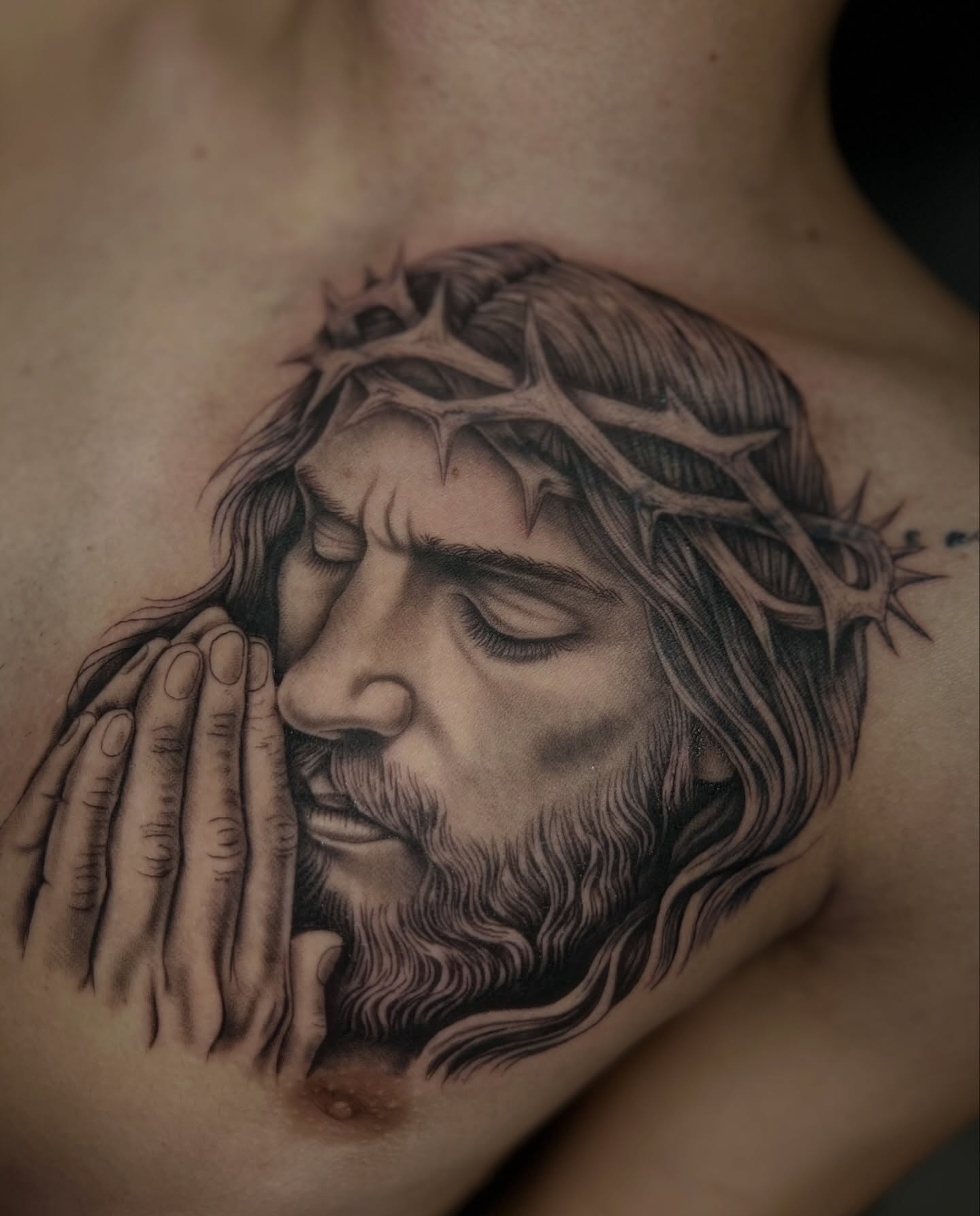 Tattoo by @sdtatoo — realism, black_and_grey