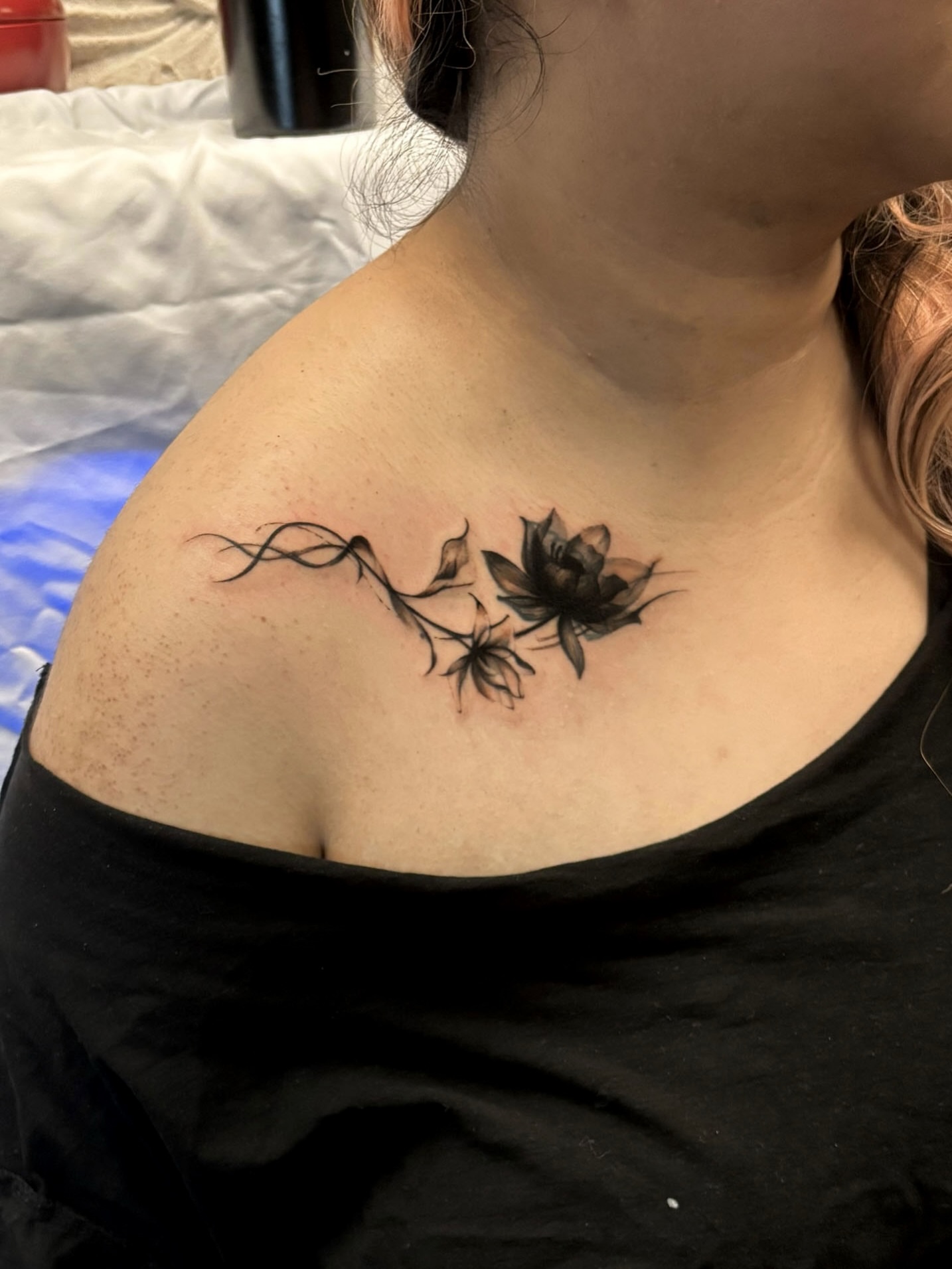 Tattoo by @seoulful_inc — black_and_grey