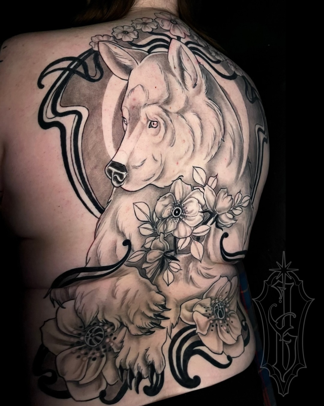 Tattoo by @j.breeziee — black_and_grey, realism