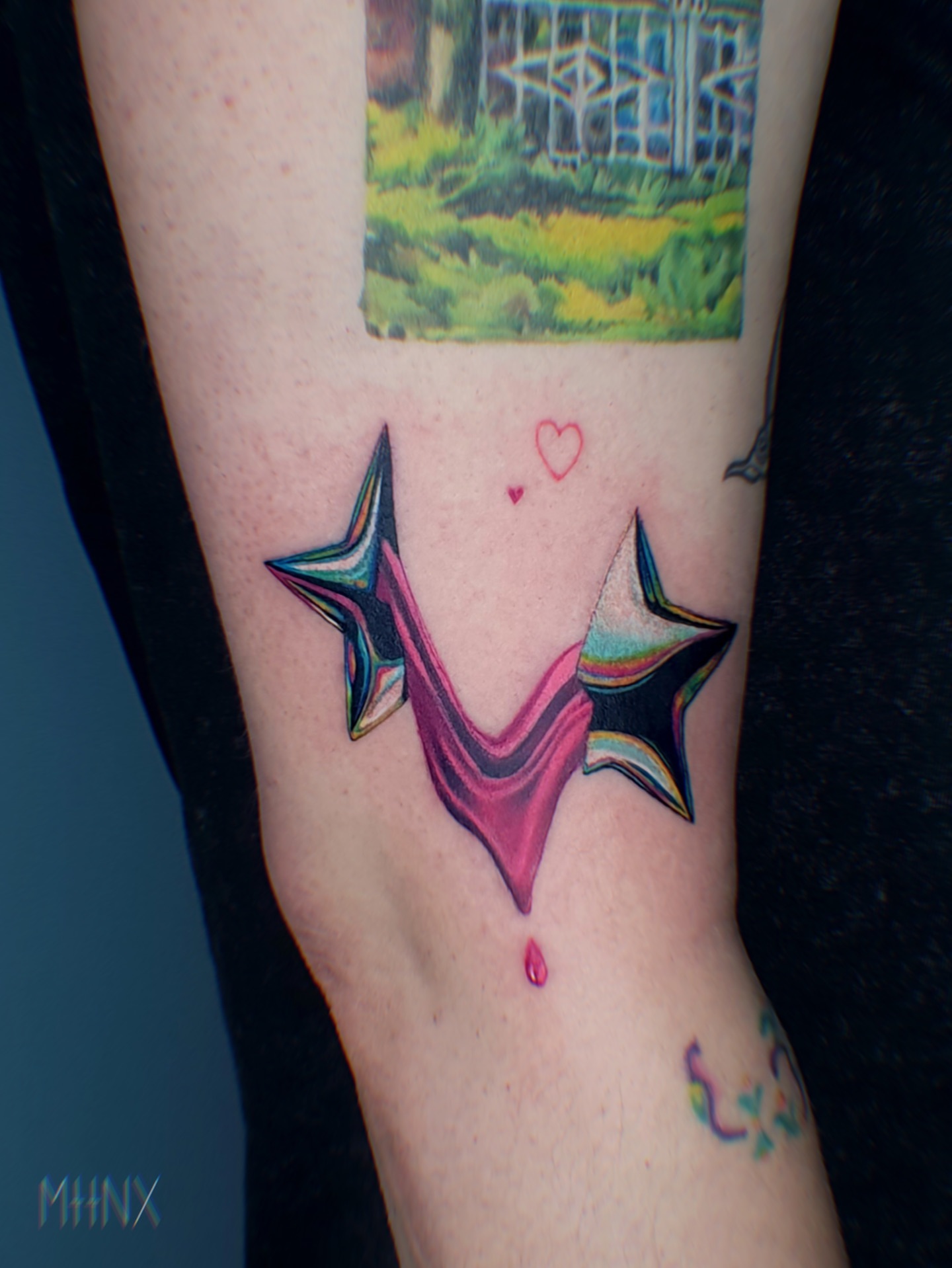 Tattoo by @mattynox — geometric