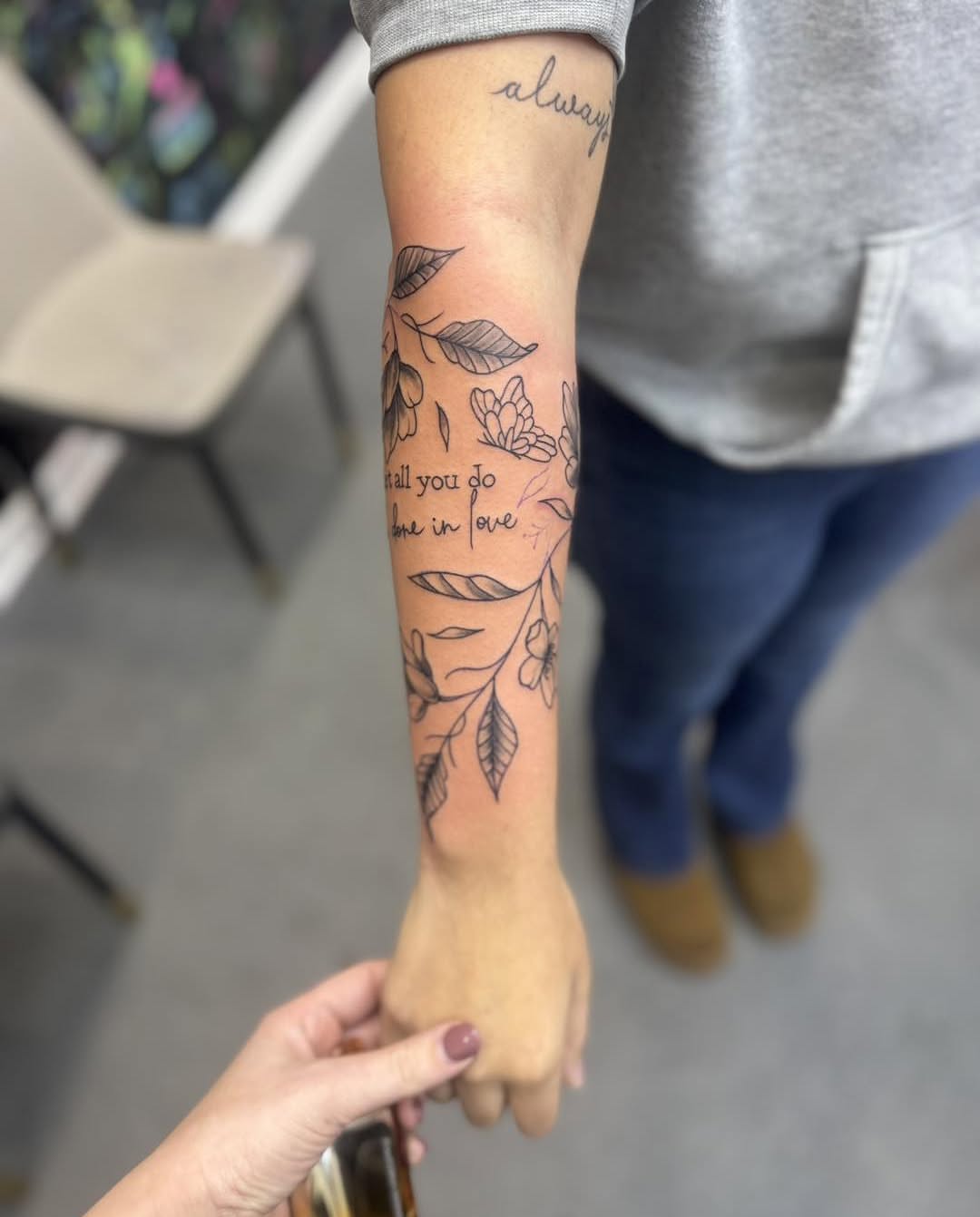 Tattoo by @tattoosbychristan — black_and_grey