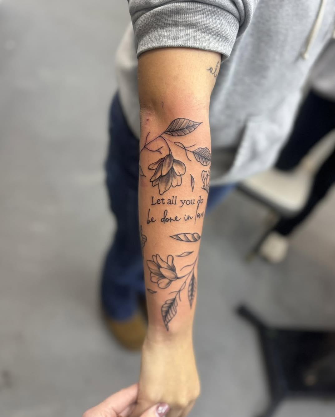 Tattoo by @tattoosbychristan — black_and_grey