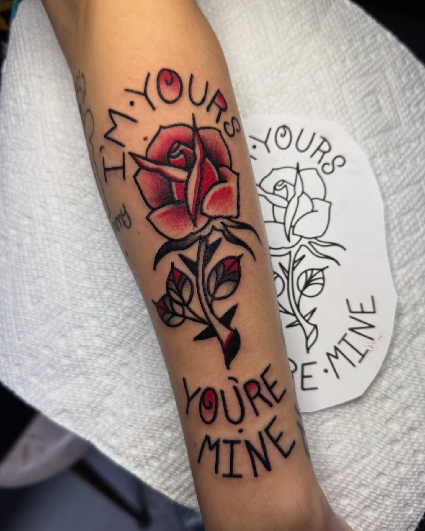 Tattoo by @ghostbunnytattoos — black_and_grey