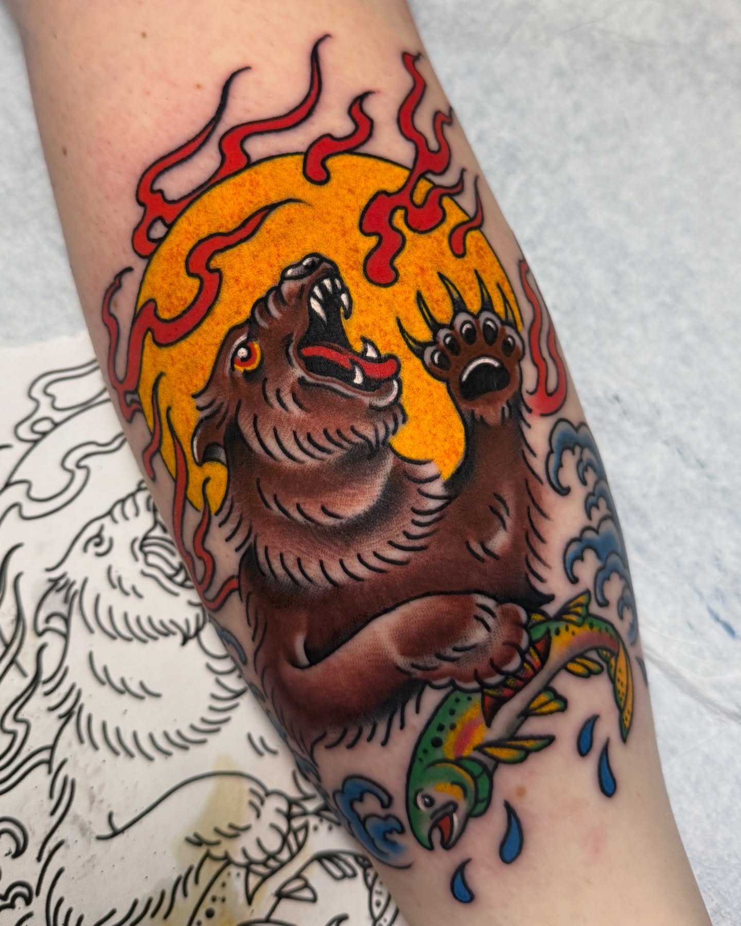 Tattoo by @ghostbunnytattoos — american_traditional