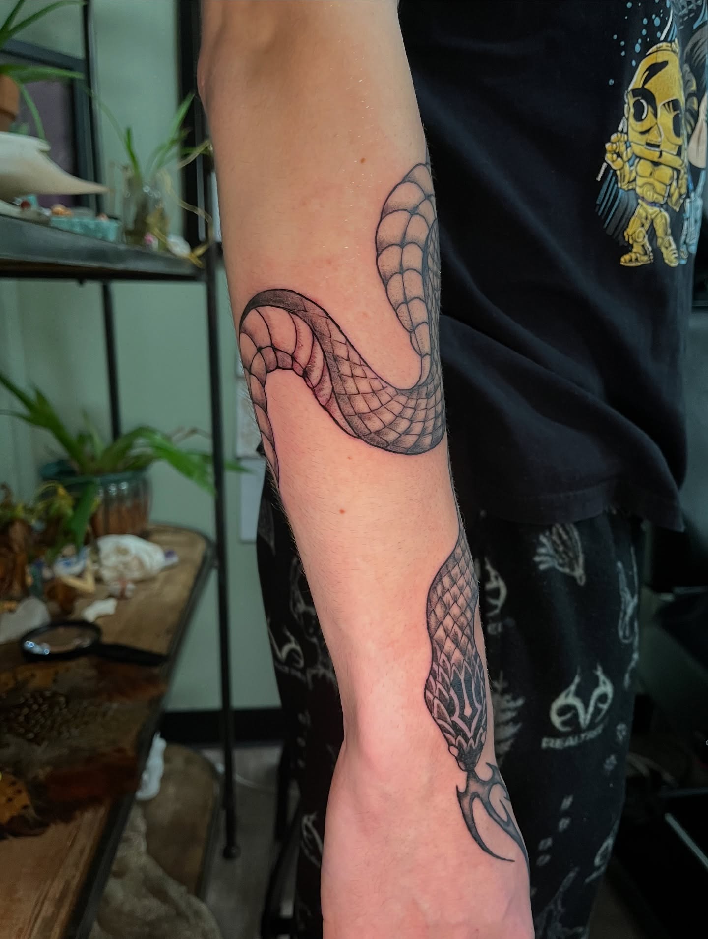 Tattoo by @rachelw.tattoo — black_and_grey