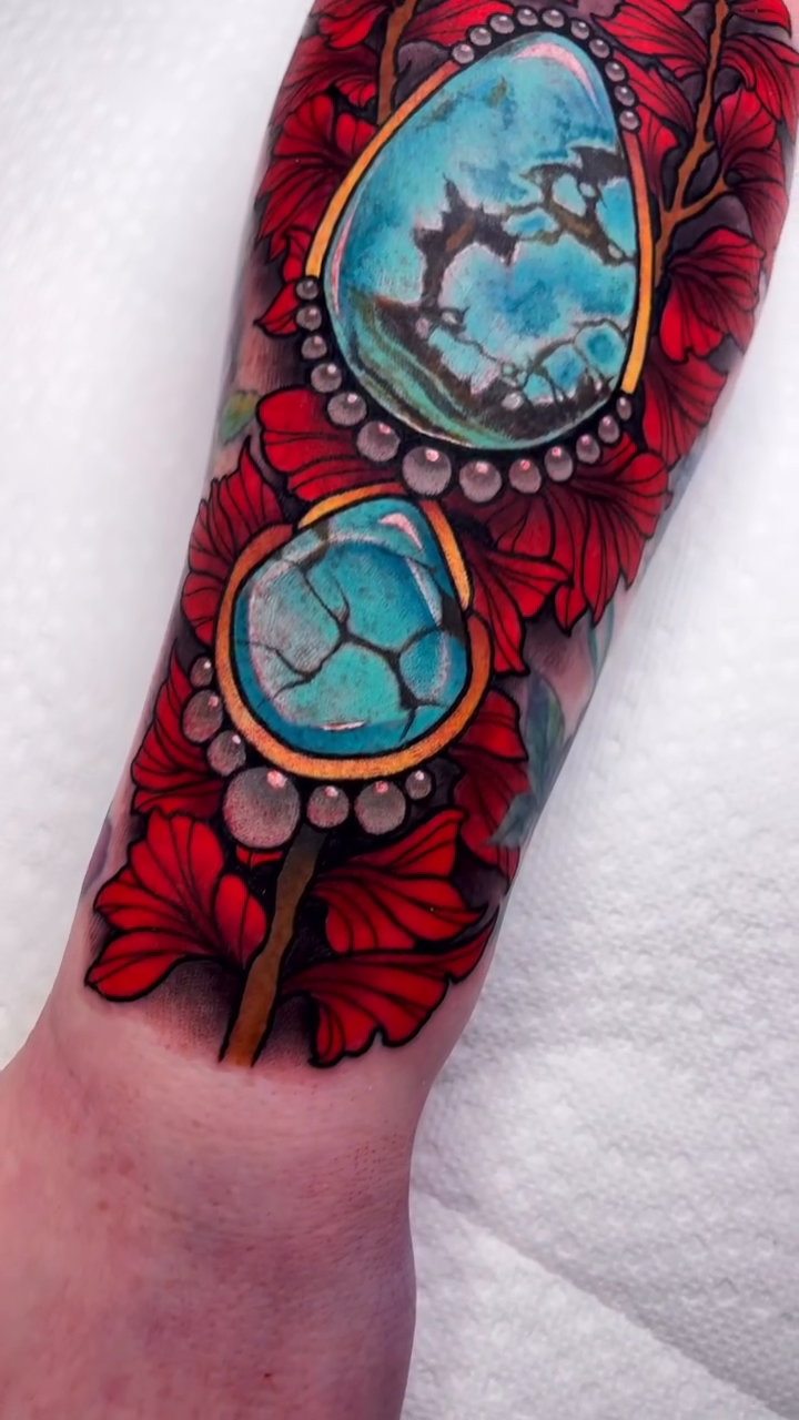 Tattoo by @sethholmestattoos — neo_traditional, ornamental