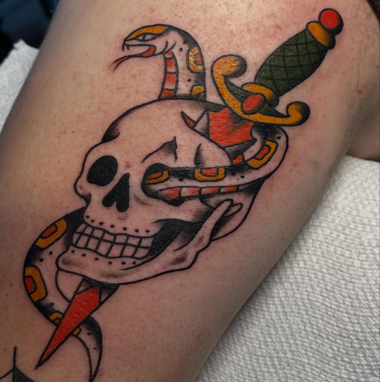 Tattoo by @sundaymassochist — american_traditional
