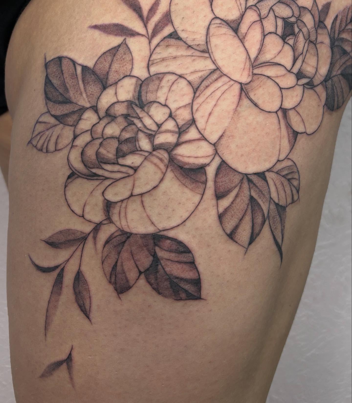 Tattoo by @inkbyjackie_ β black_and_grey