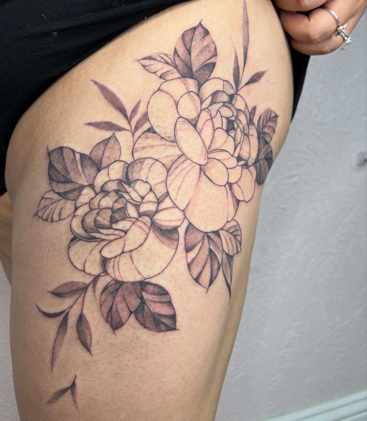 Tattoo by @inkbyjackie_ β black_and_grey