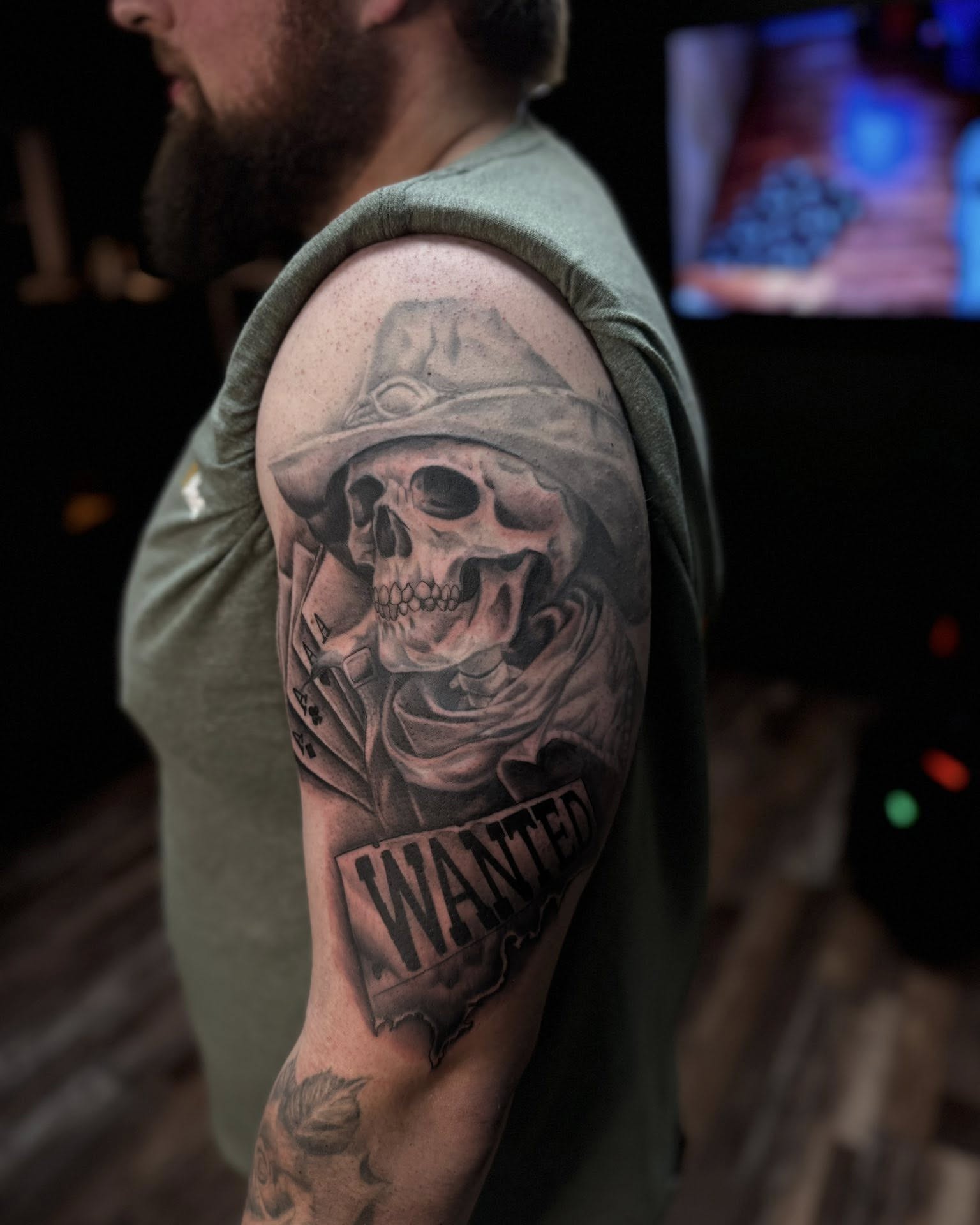Tattoo by @caleb_moul — black_and_grey, realism