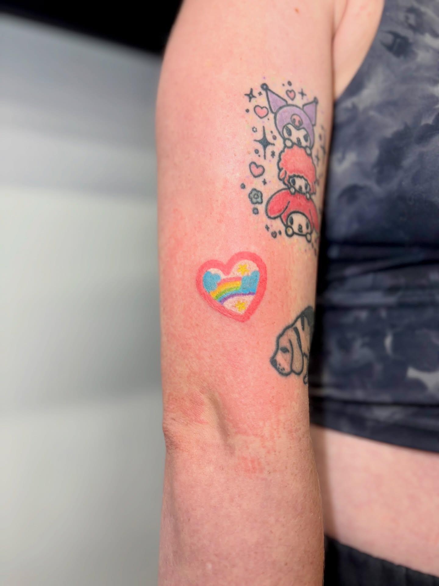 Tattoo by @maden_tt — anime