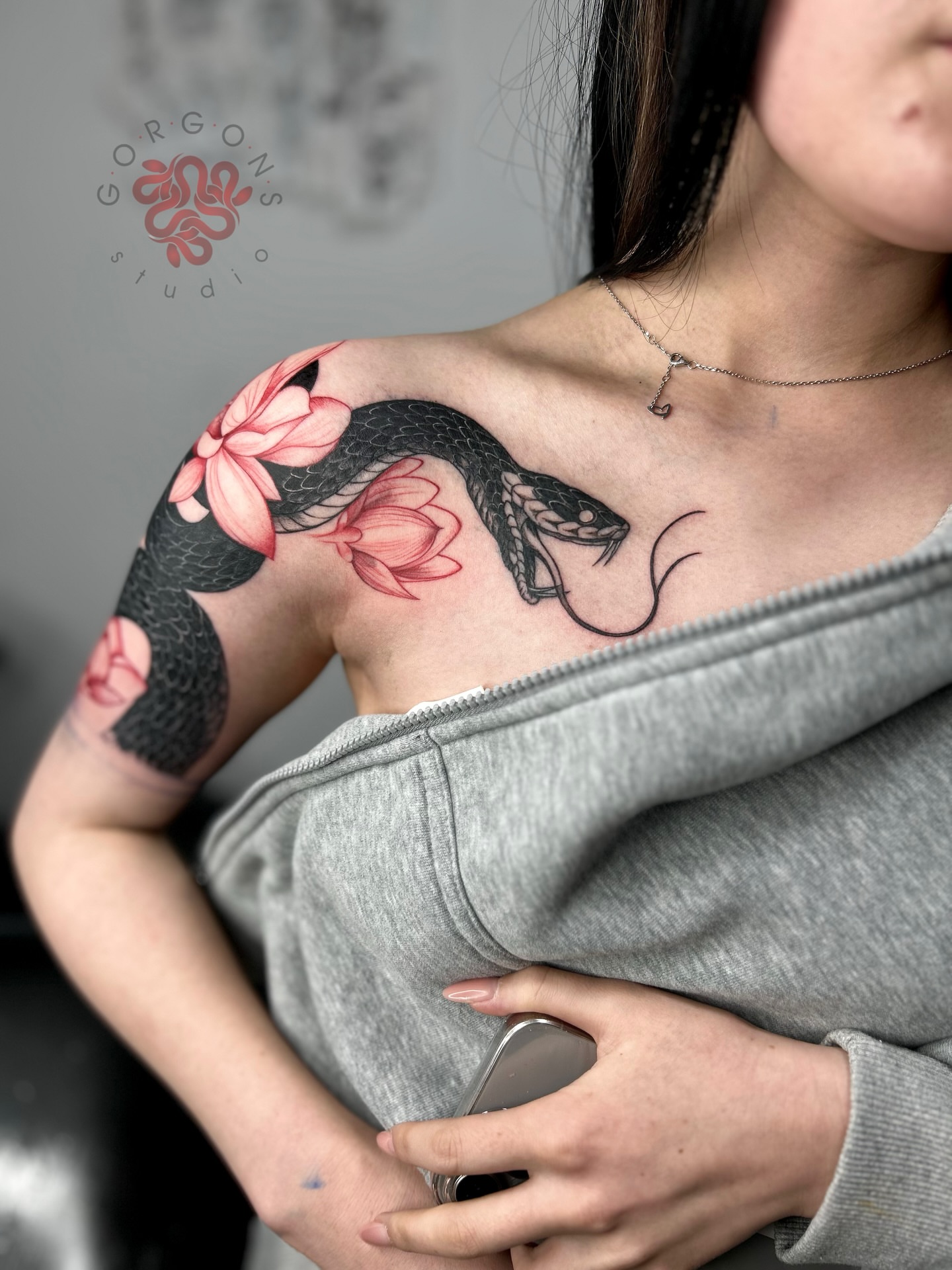 Tattoo by @tygydyk_tattoo — realism, dotwork