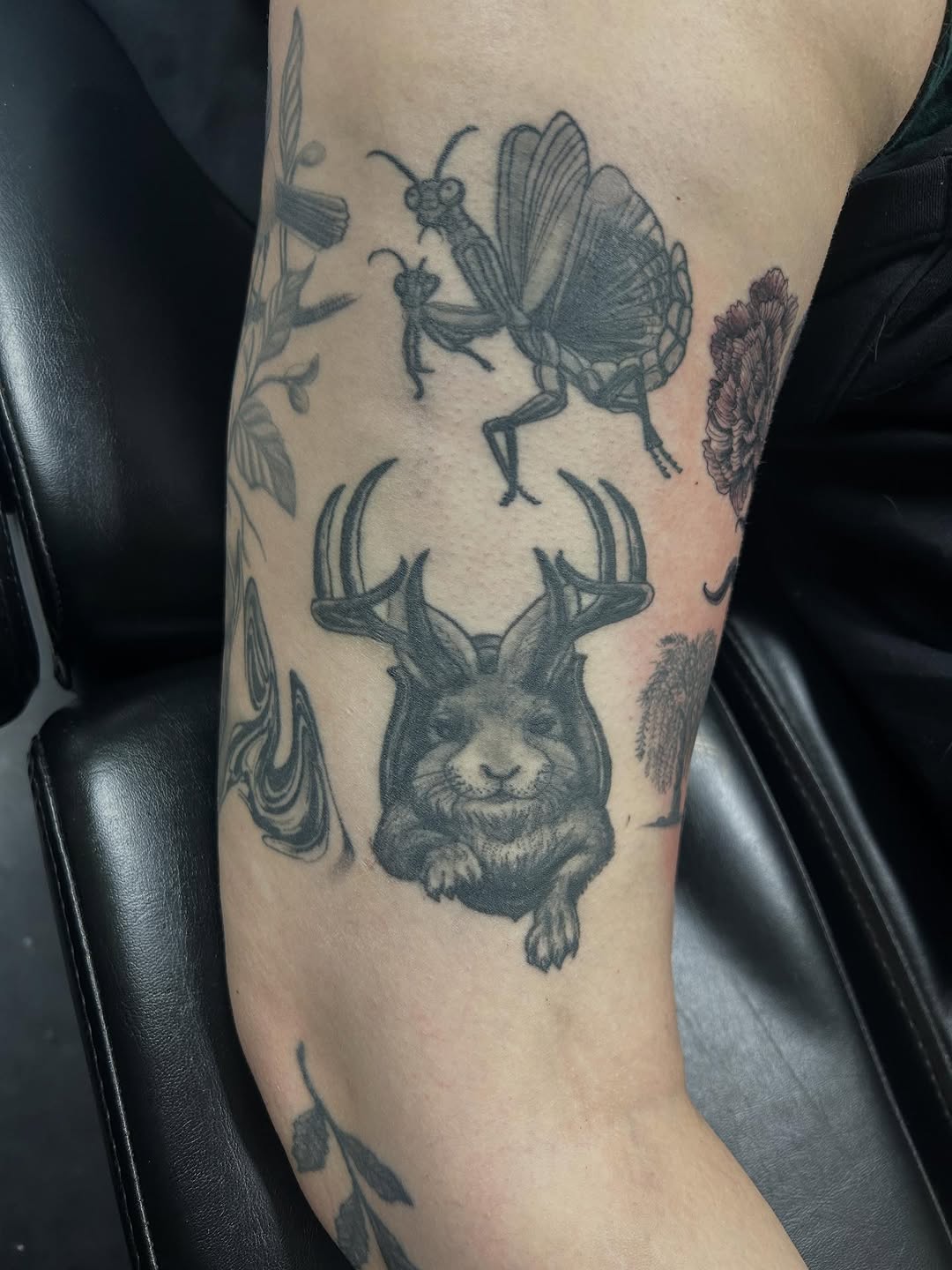 Tattoo by @bhendrixart — realism, black_and_grey