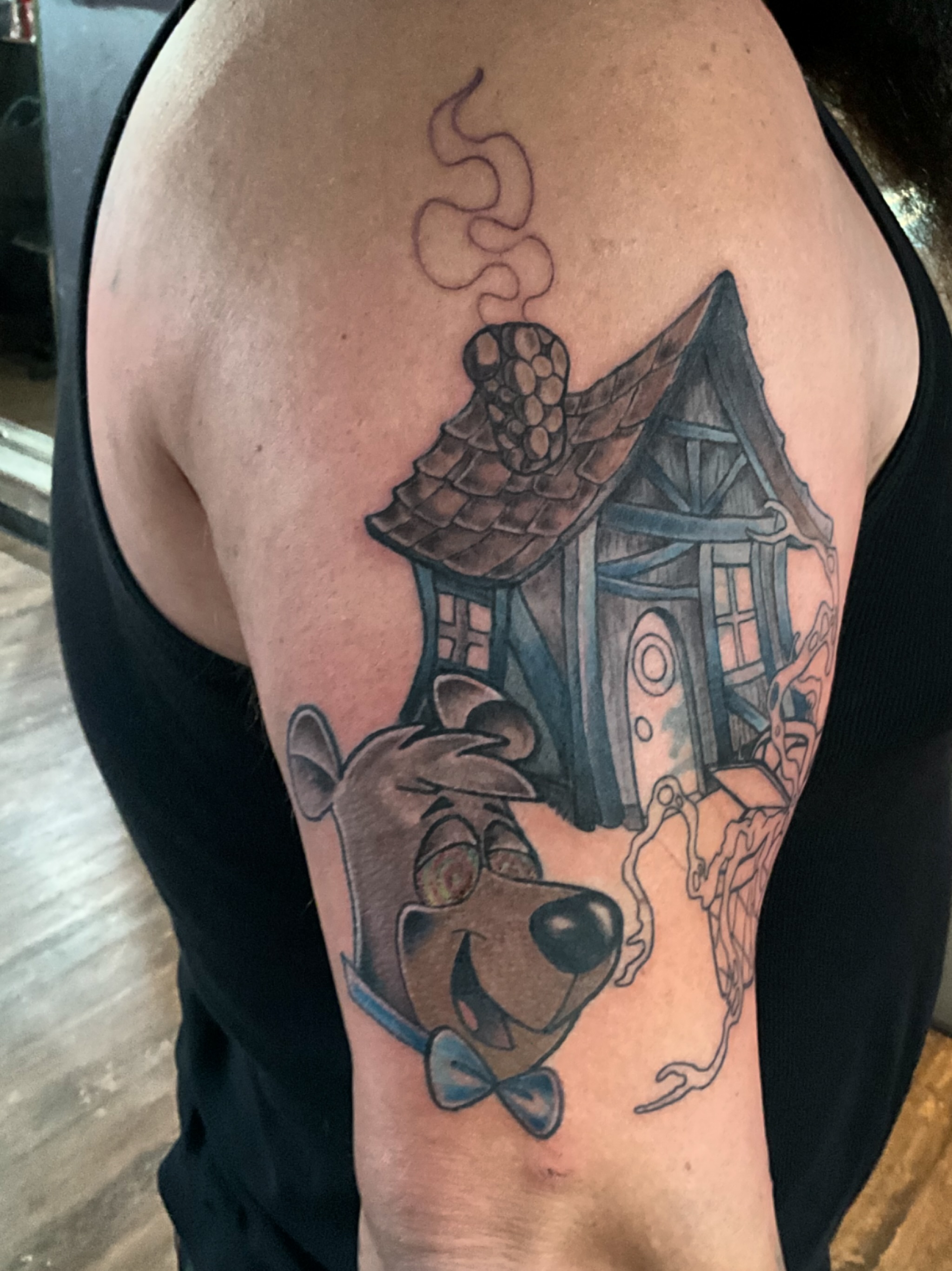 Tattoo by @remnantironandart — black_and_grey