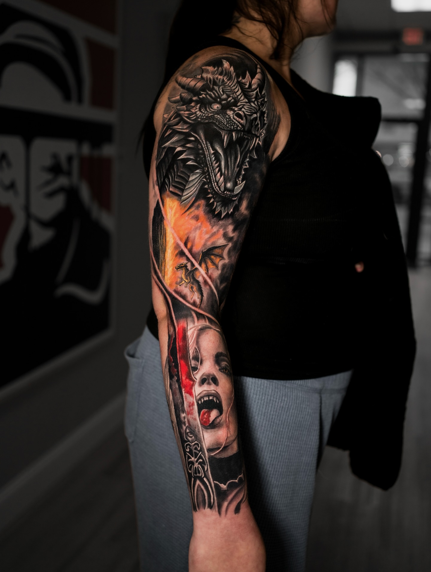 Tattoo by @juan_arias_art — realism, dark_realism