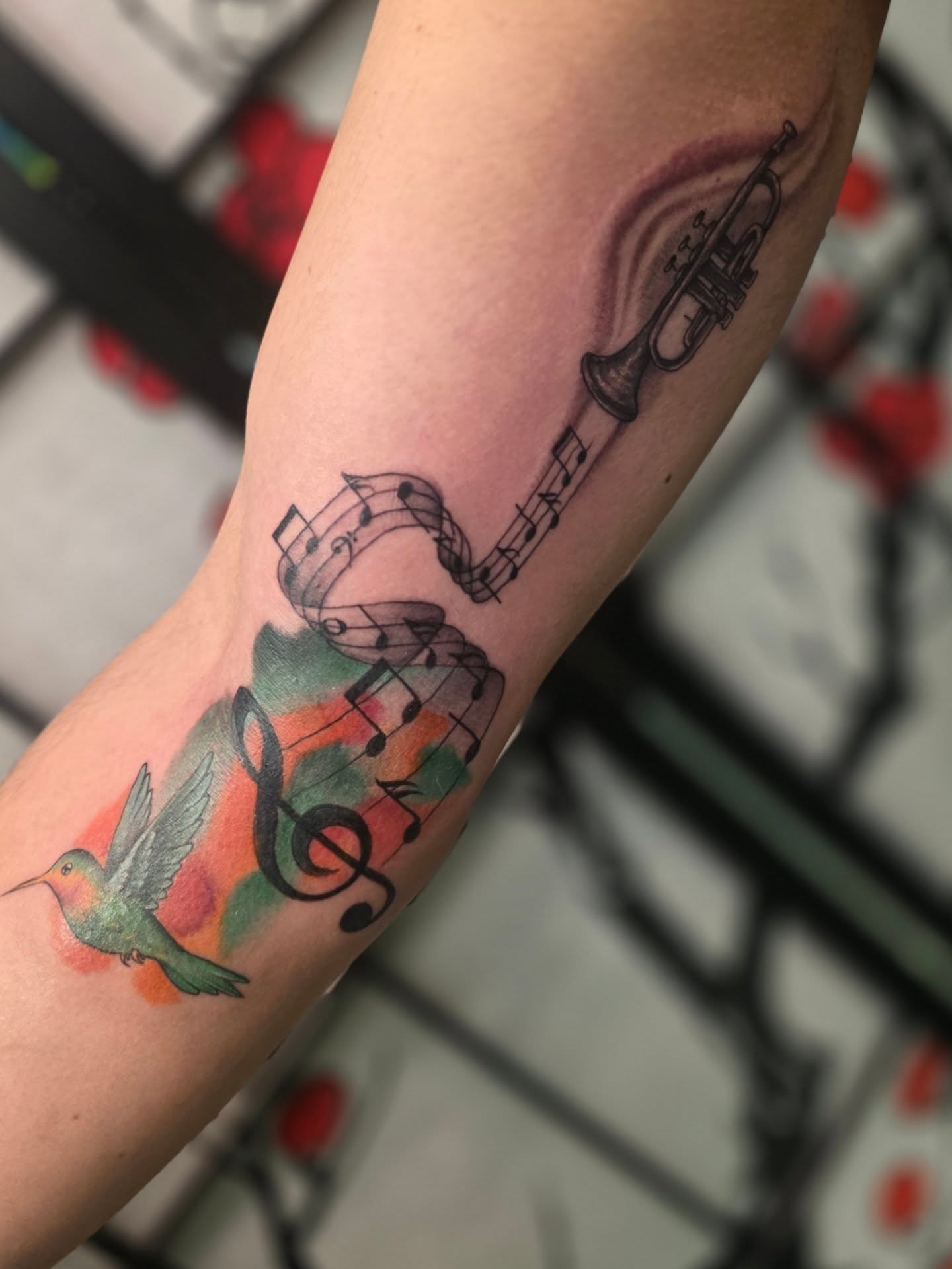Tattoo by Claudia Isabel Roman, El Paso, TX