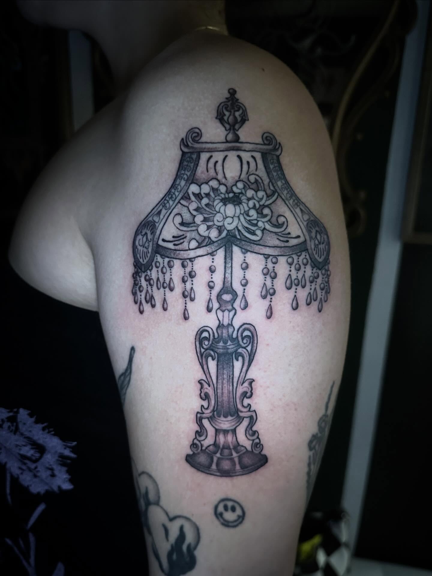 Tattoo by @_inked_ann_ — black_and_grey