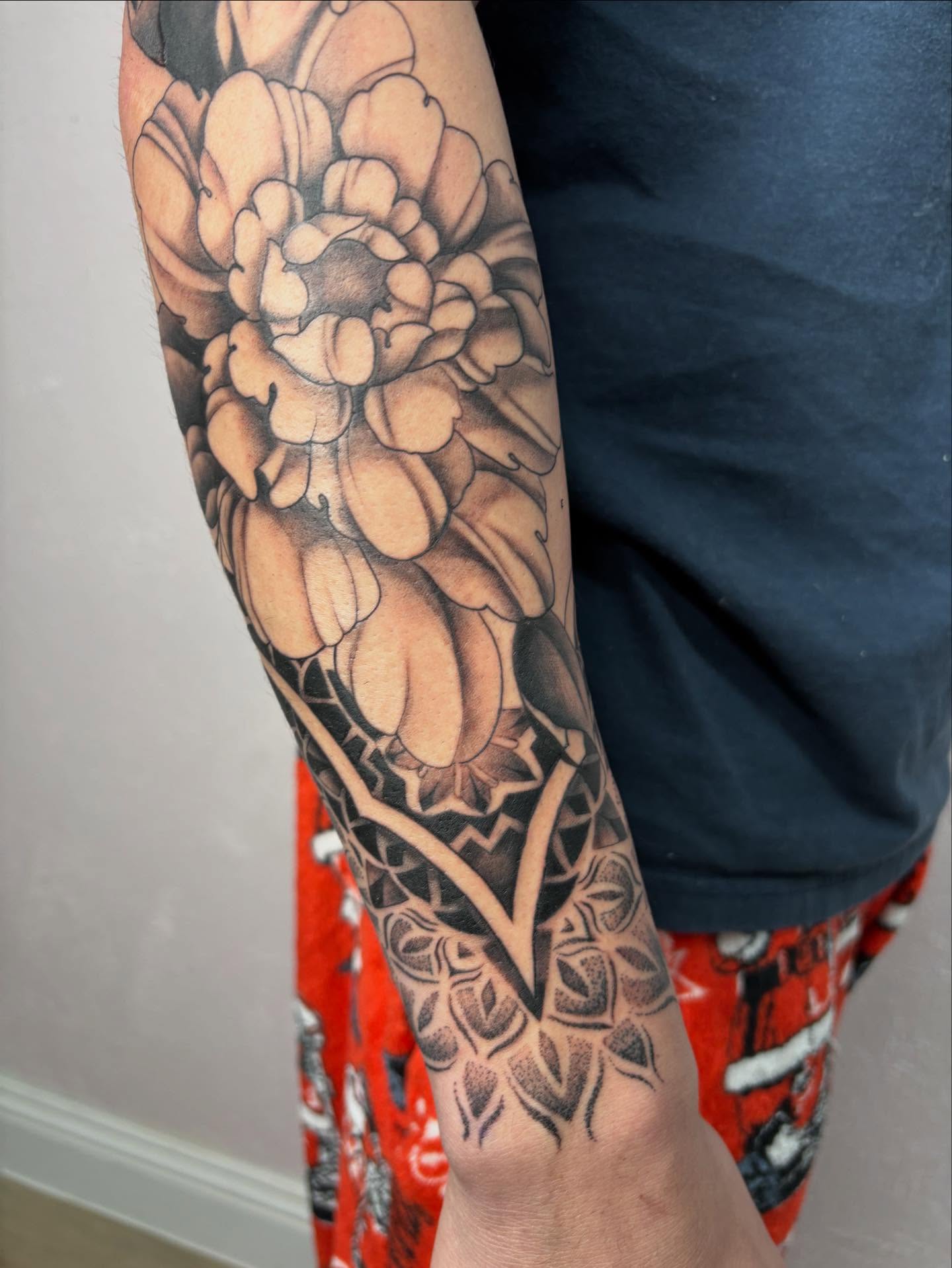 Tattoo by @inkbyjackie_ β black_and_grey