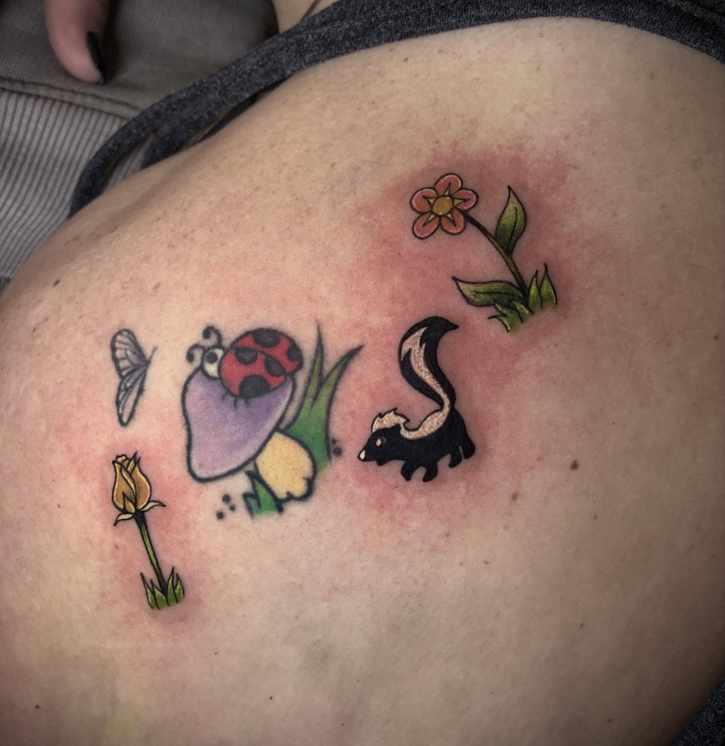 Tattoo by @marzxink — new_school