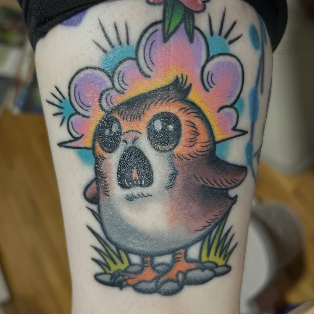 Tattoo by @brynntattoos — new_school, anime