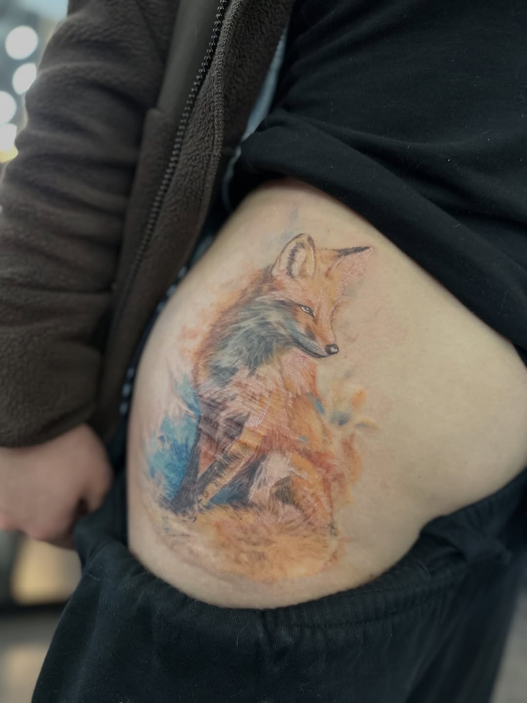Tattoo by @cameronhobbs_art — realism, watercolor