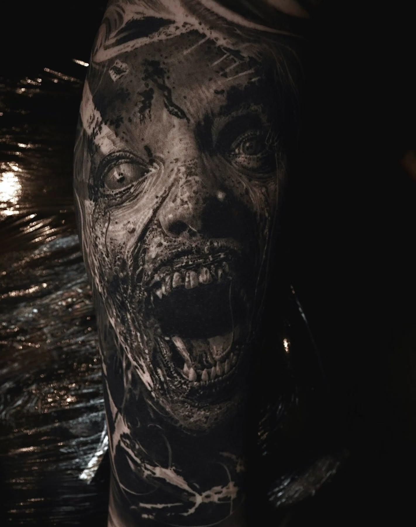 Tattoo by @owenpaulls — dark_realism
