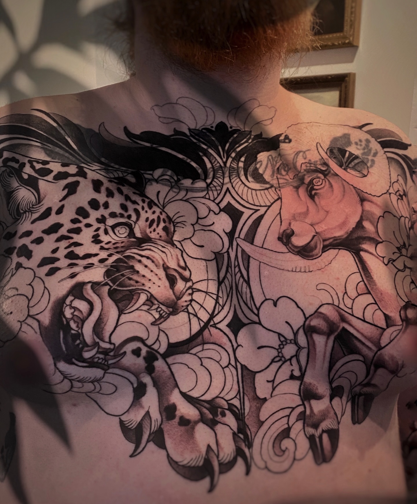 Tattoo by @august_tattooer — black_and_grey, realism
