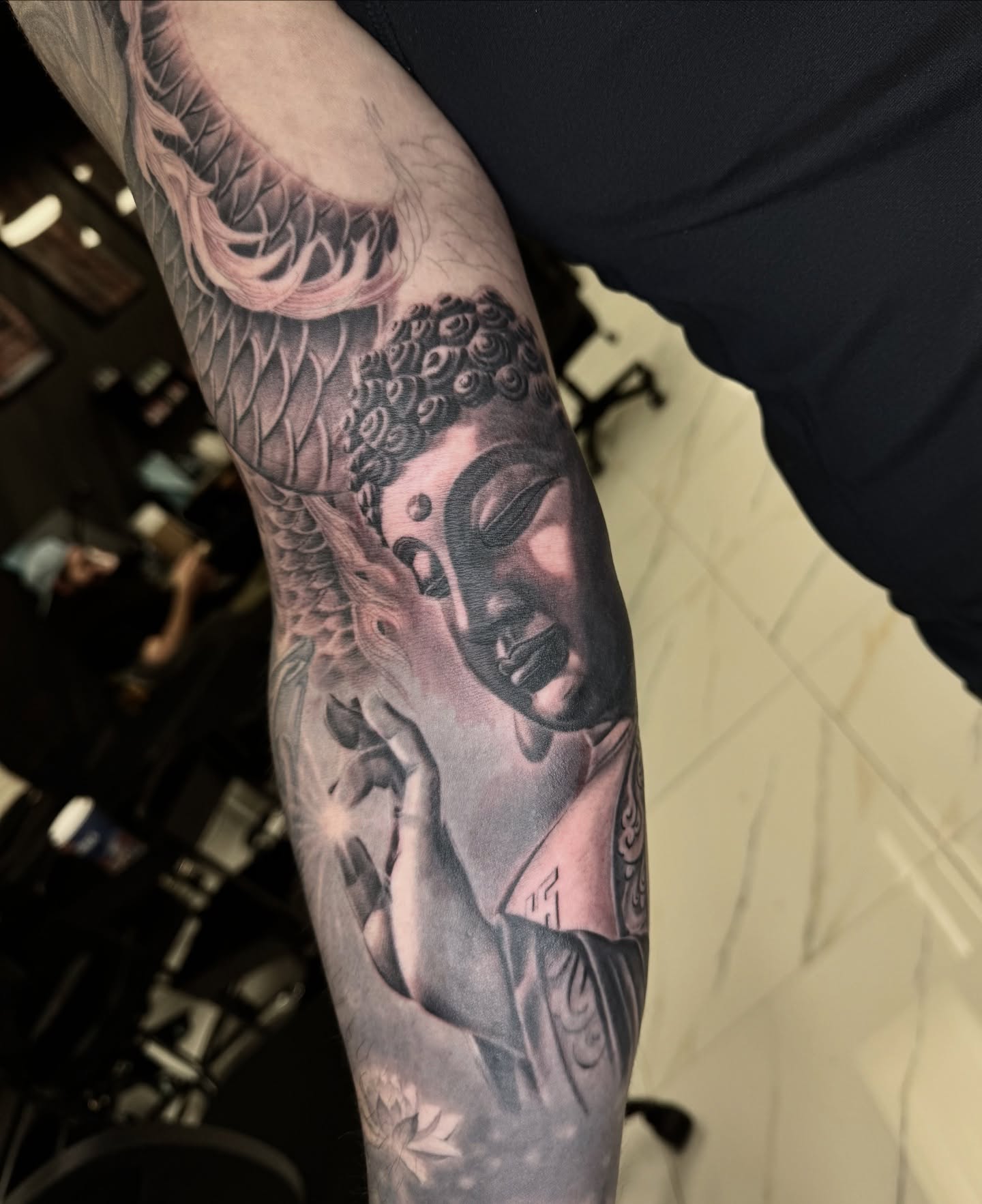 Tattoo by @tuannguyen_tattoo — black_and_grey, realism