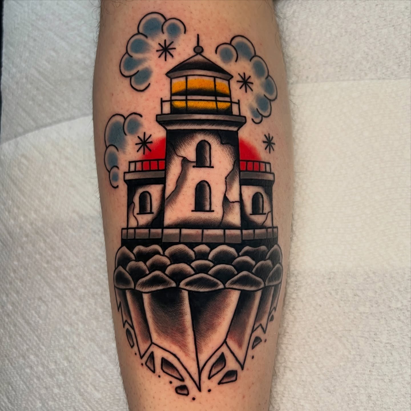 Tattoo by @peteherg — american_traditional