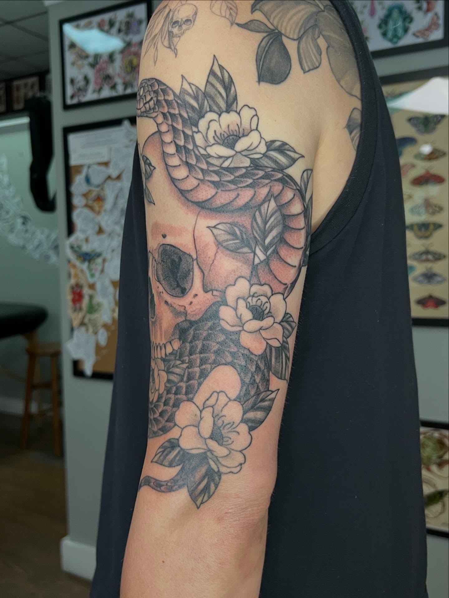 Tattoo by @sullivangiles — american_traditional, black_and_grey