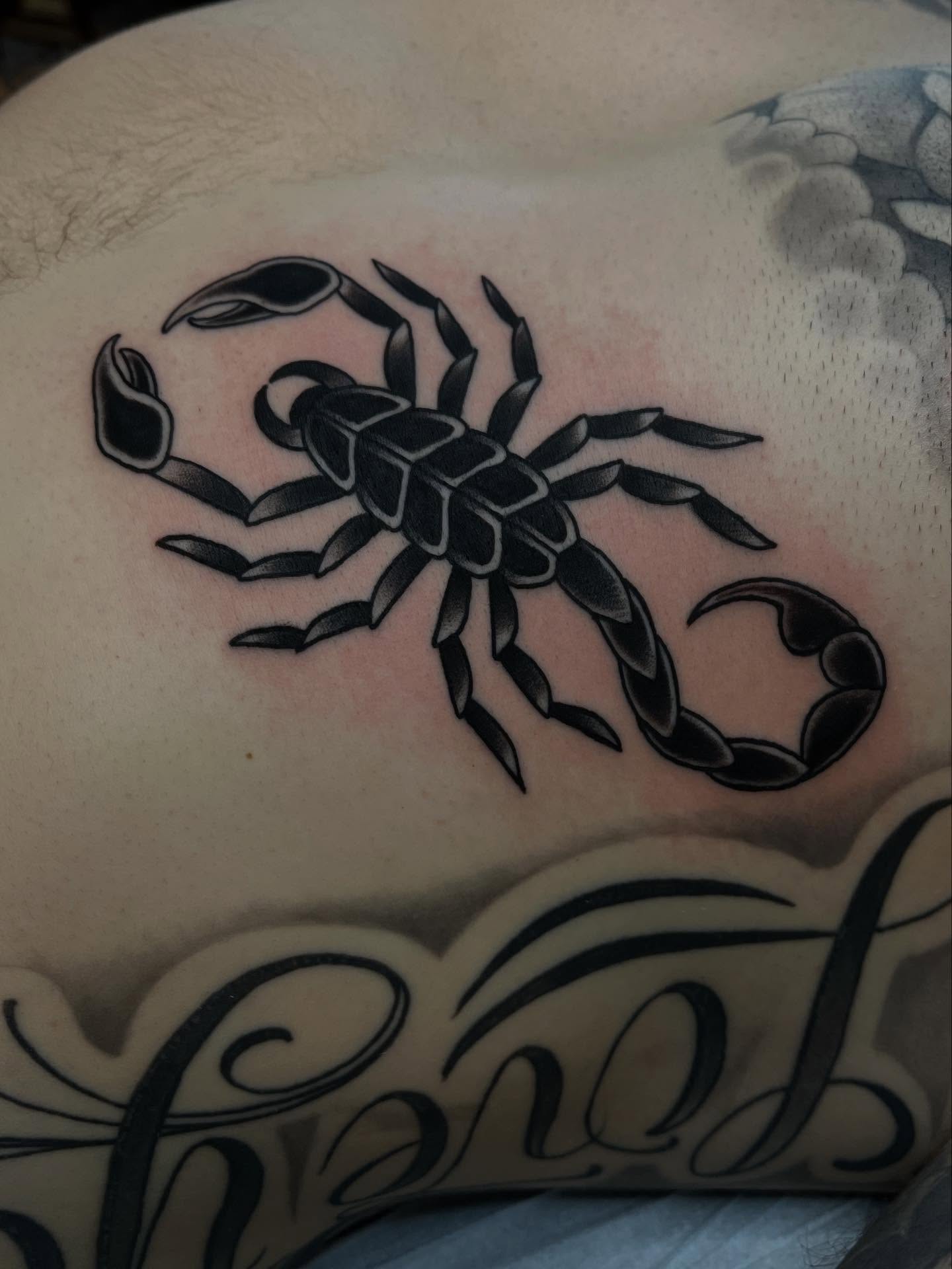 Tattoo by @adamhabecker — black_and_grey