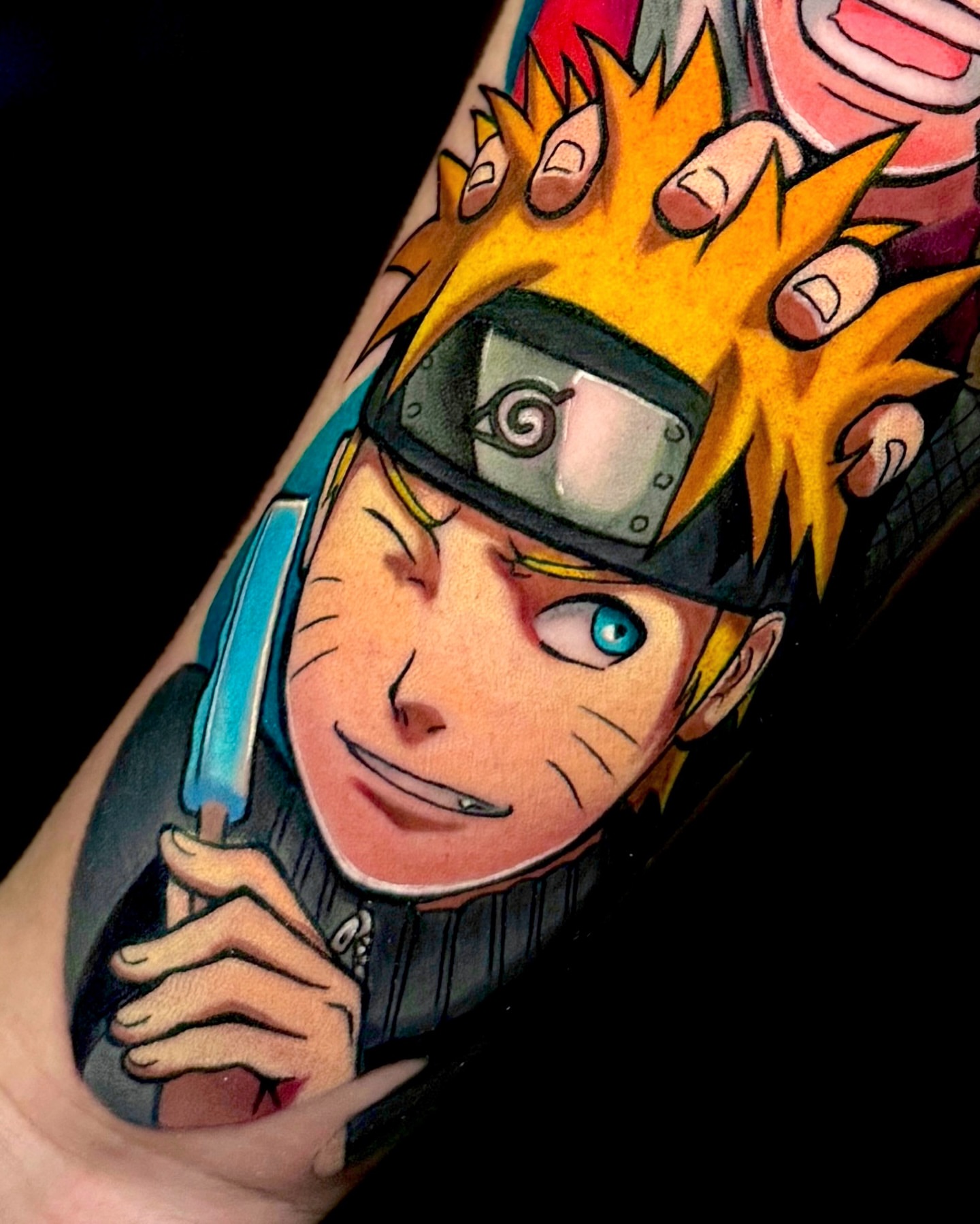 Tattoo by @ale.rivz — anime