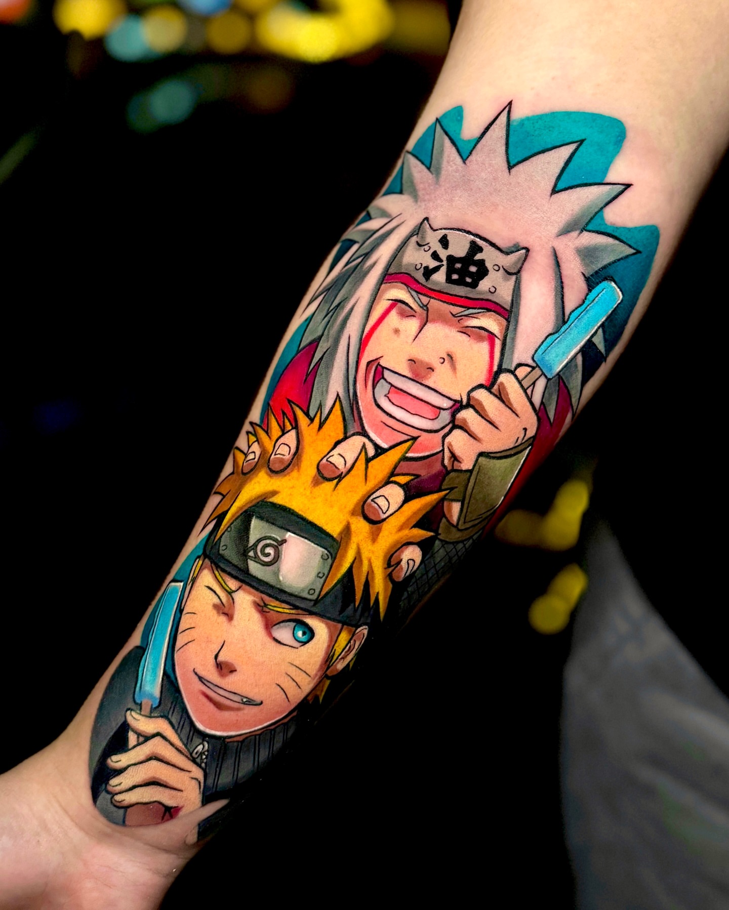 Tattoo by @ale.rivz — anime